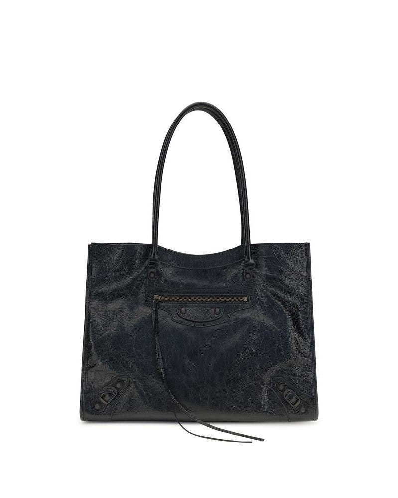 Balenciaga Black Lamb Ovis Aries Shoulder Bag Glam Steals