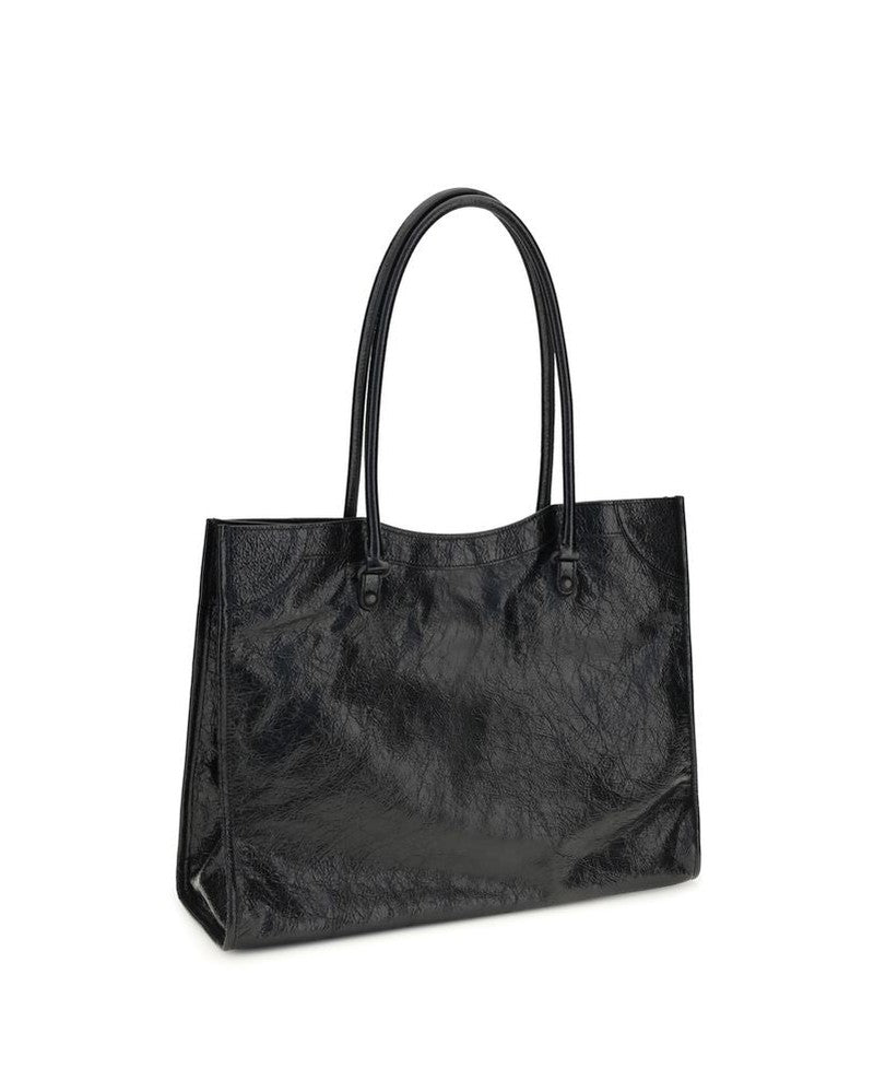 Balenciaga Black Lamb Ovis Aries Shoulder Bag Glam Steals