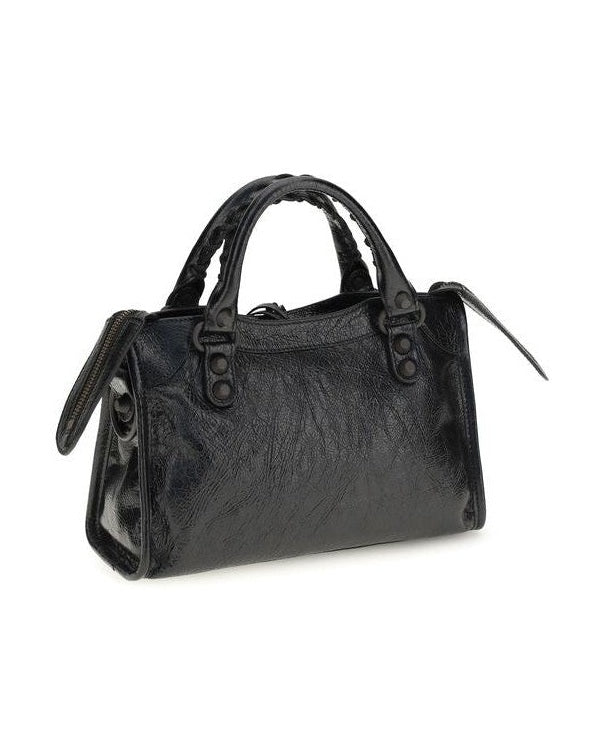 Balenciaga Black Leather Lamb Shoulder Bag Glam Steals
