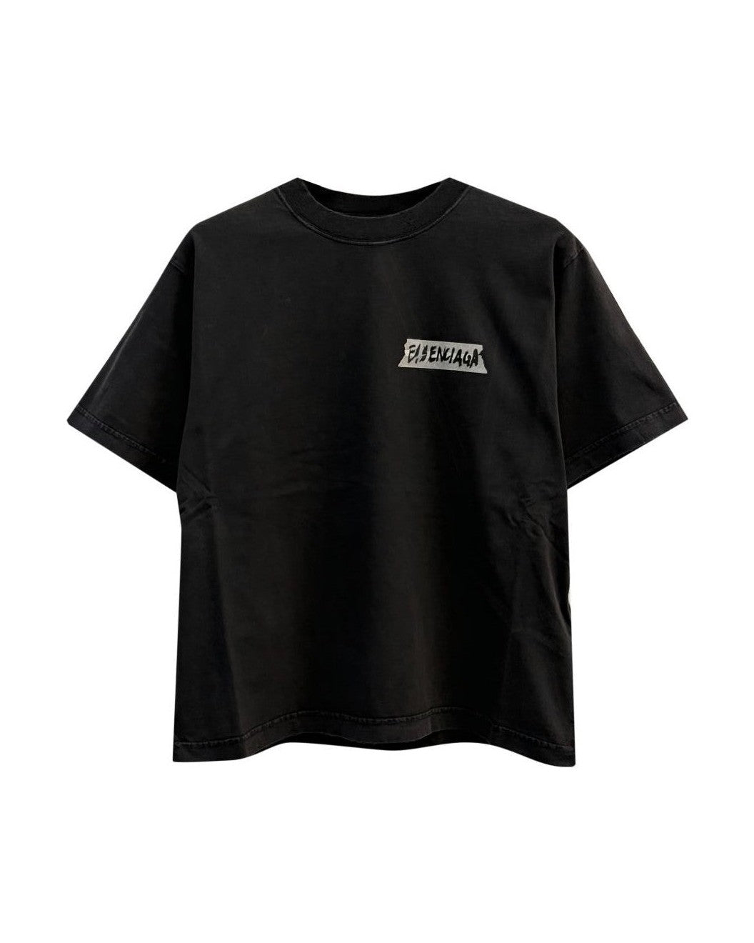 Balenciaga Black Polo T-shirt Glam Steals