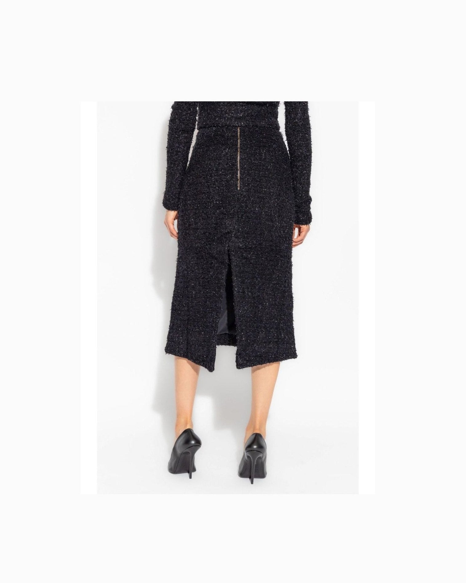 Balenciaga Black Skirt Glam Steals