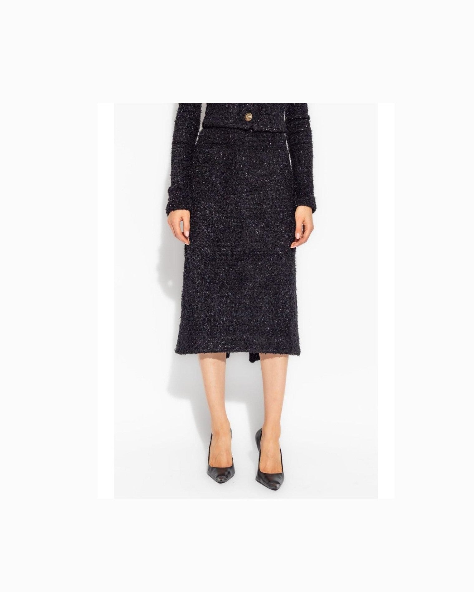 Balenciaga Black Skirt Glam Steals