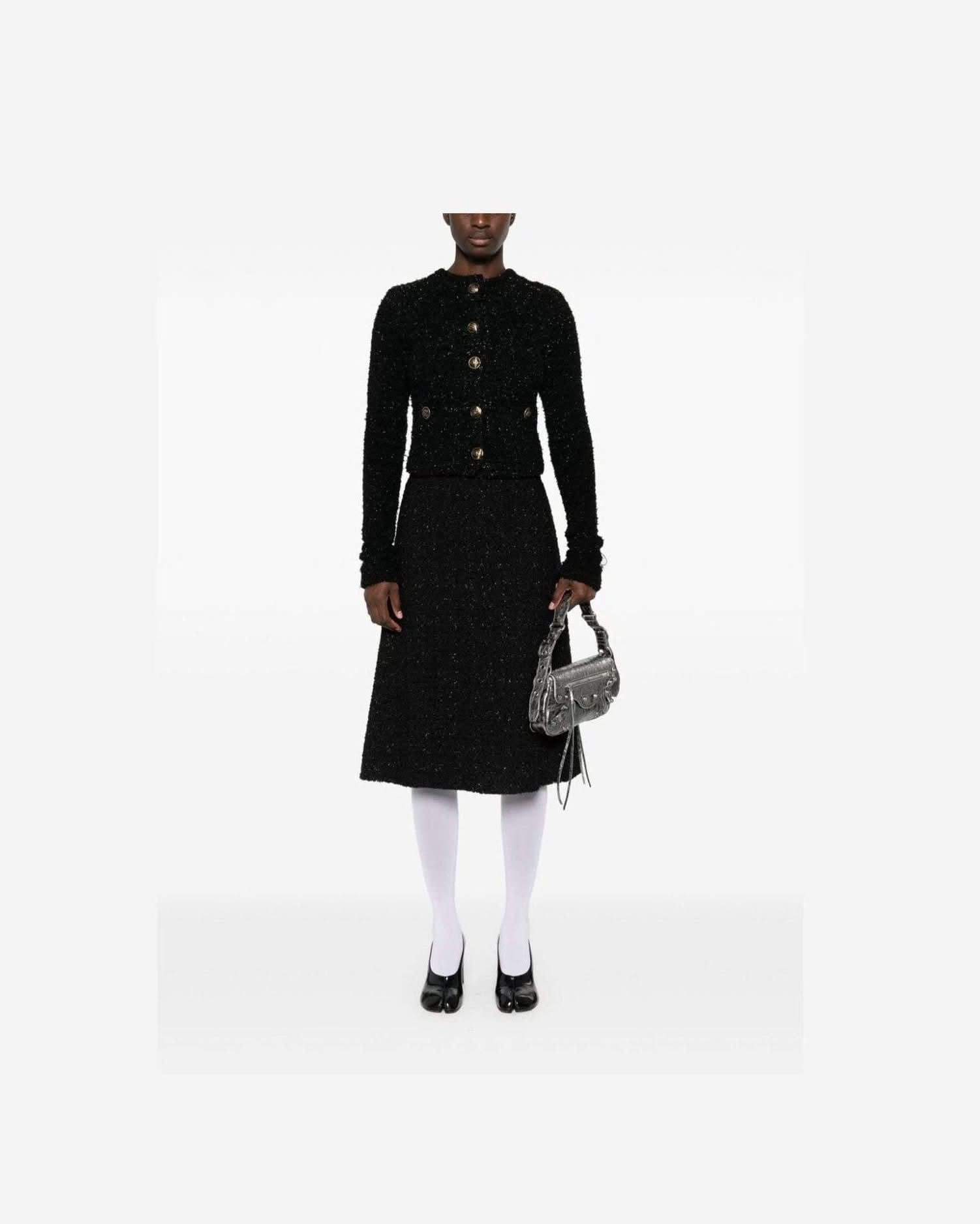 Balenciaga Black Sweater Sweaters