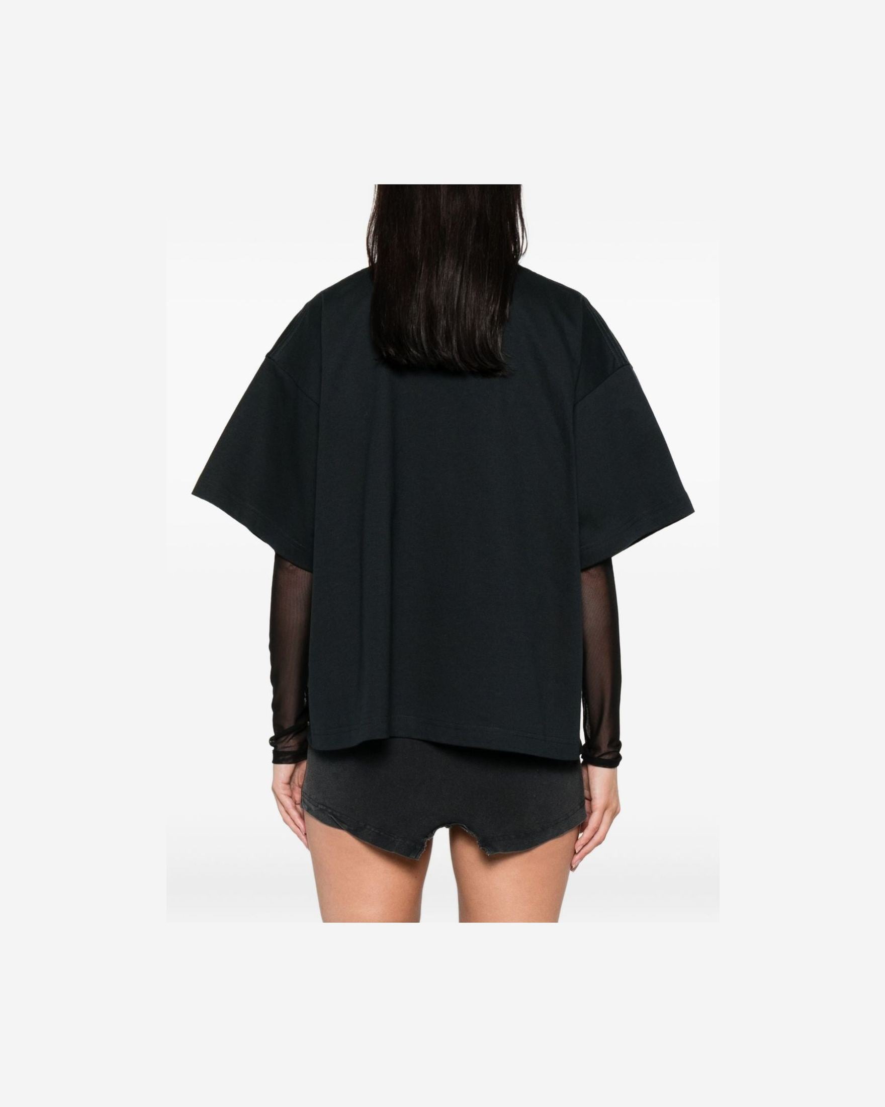 Balenciaga Black T-shirt Glam Steals