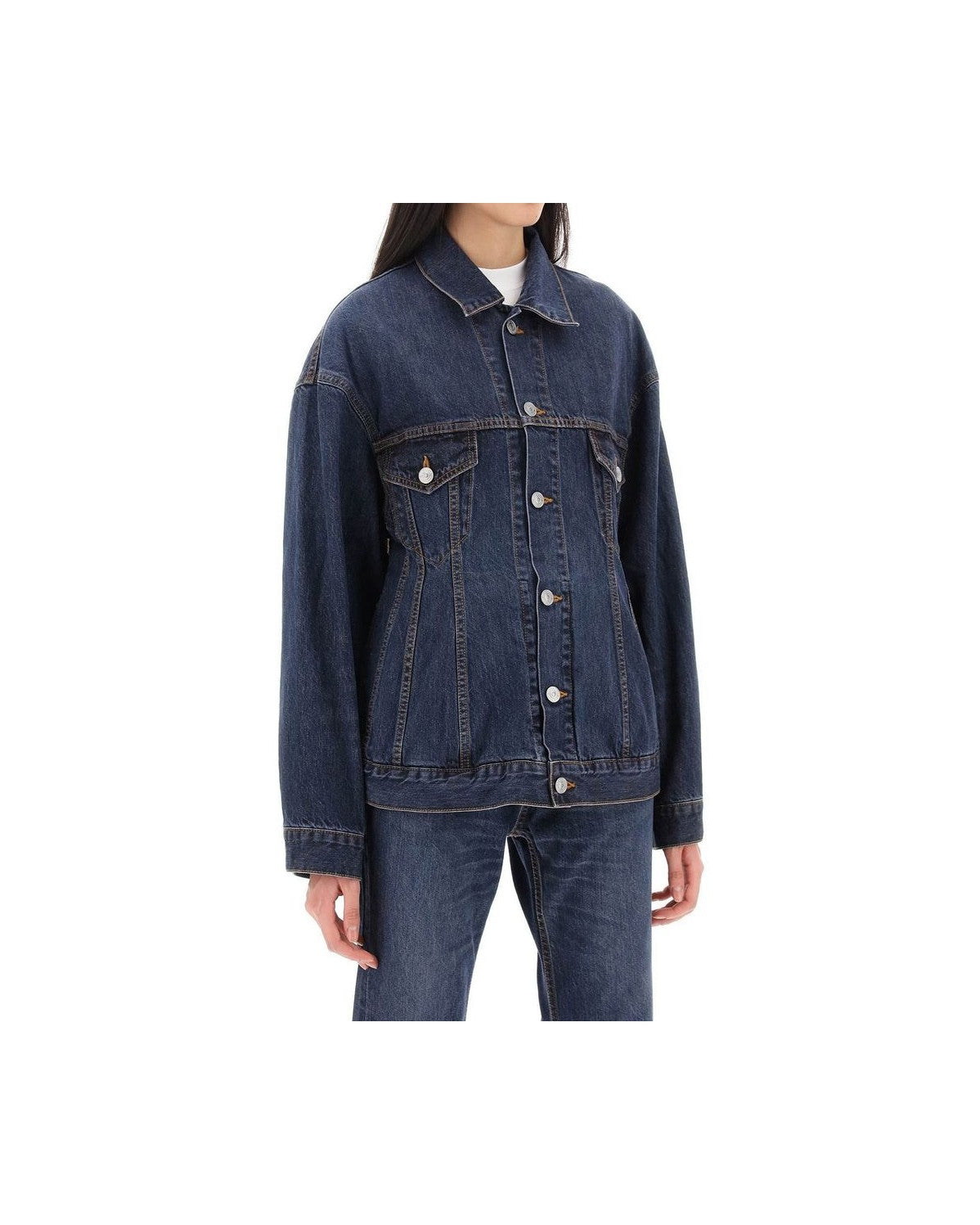 Balenciaga Blue Cotton Shirt Glam Steals