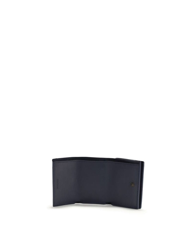 Balenciaga Blue Lamb Ovis Aries Wallet
