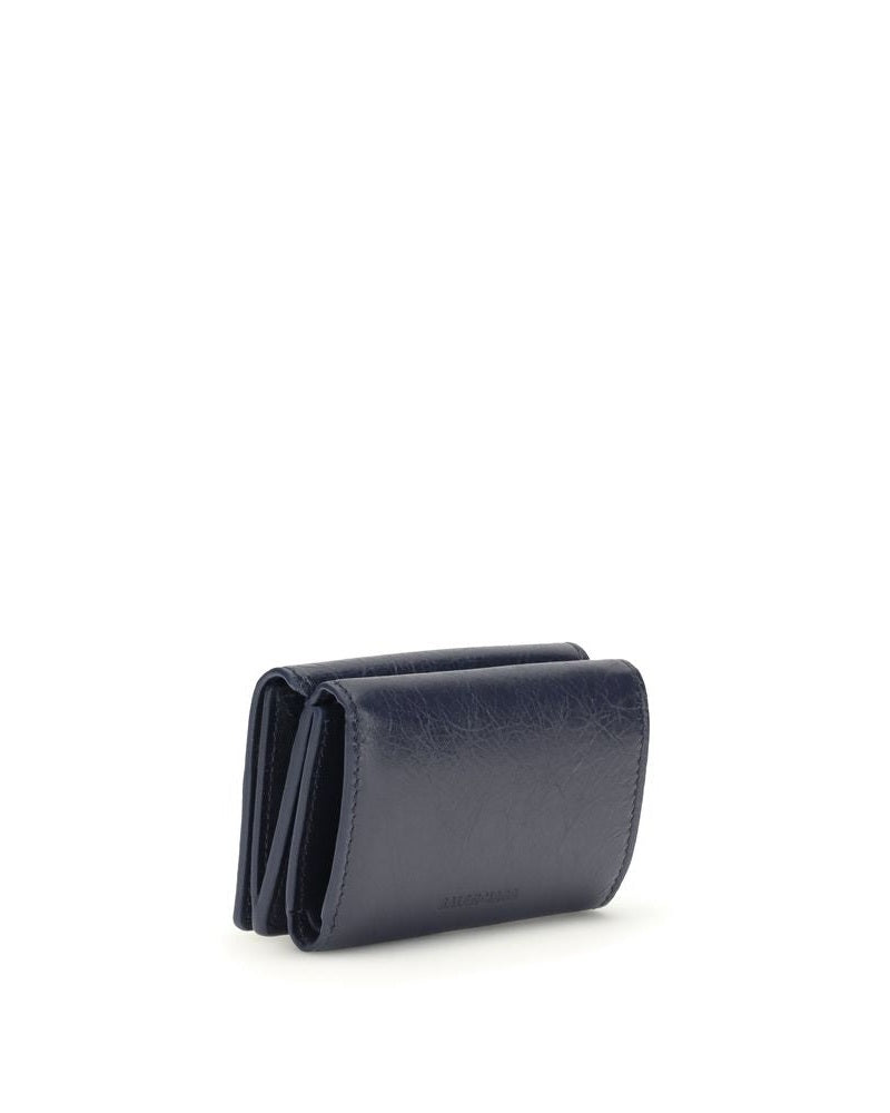 Balenciaga Blue Lamb Ovis Aries Wallet