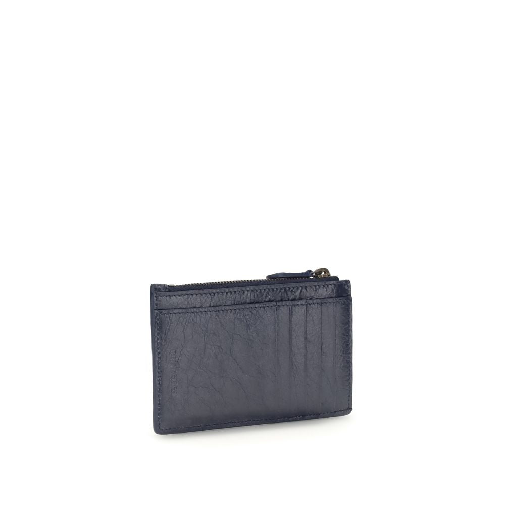 Balenciaga Blue Lamb Ovis Aries Wallet