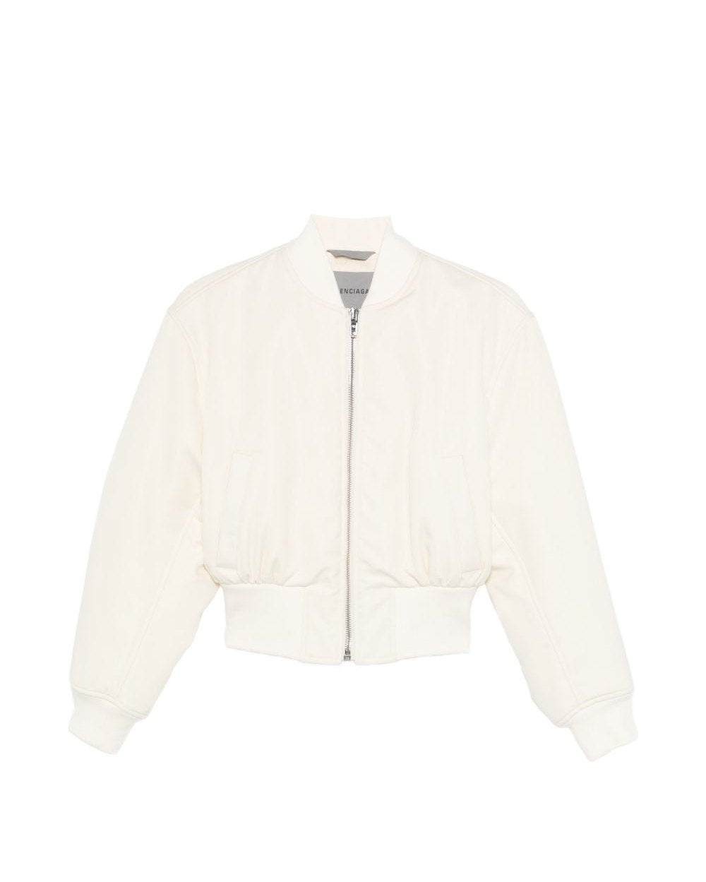 Balenciaga Cropped Bomber Jacket Glam Steals