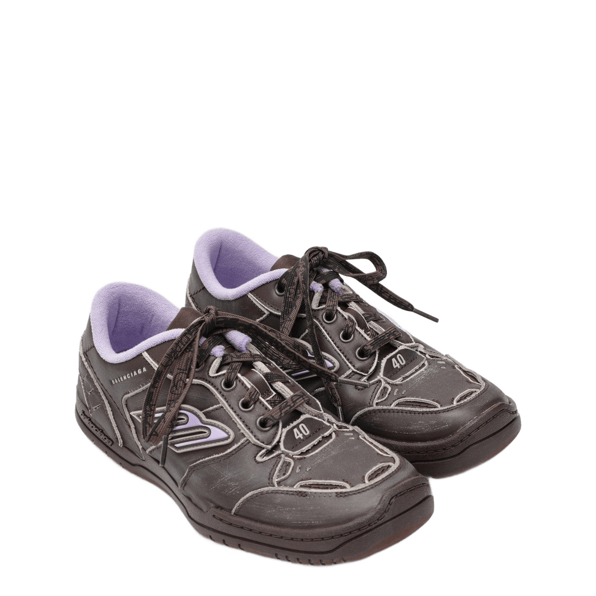 Balenciaga Brown Hamptons Worn Out Sneakers Glam Steals