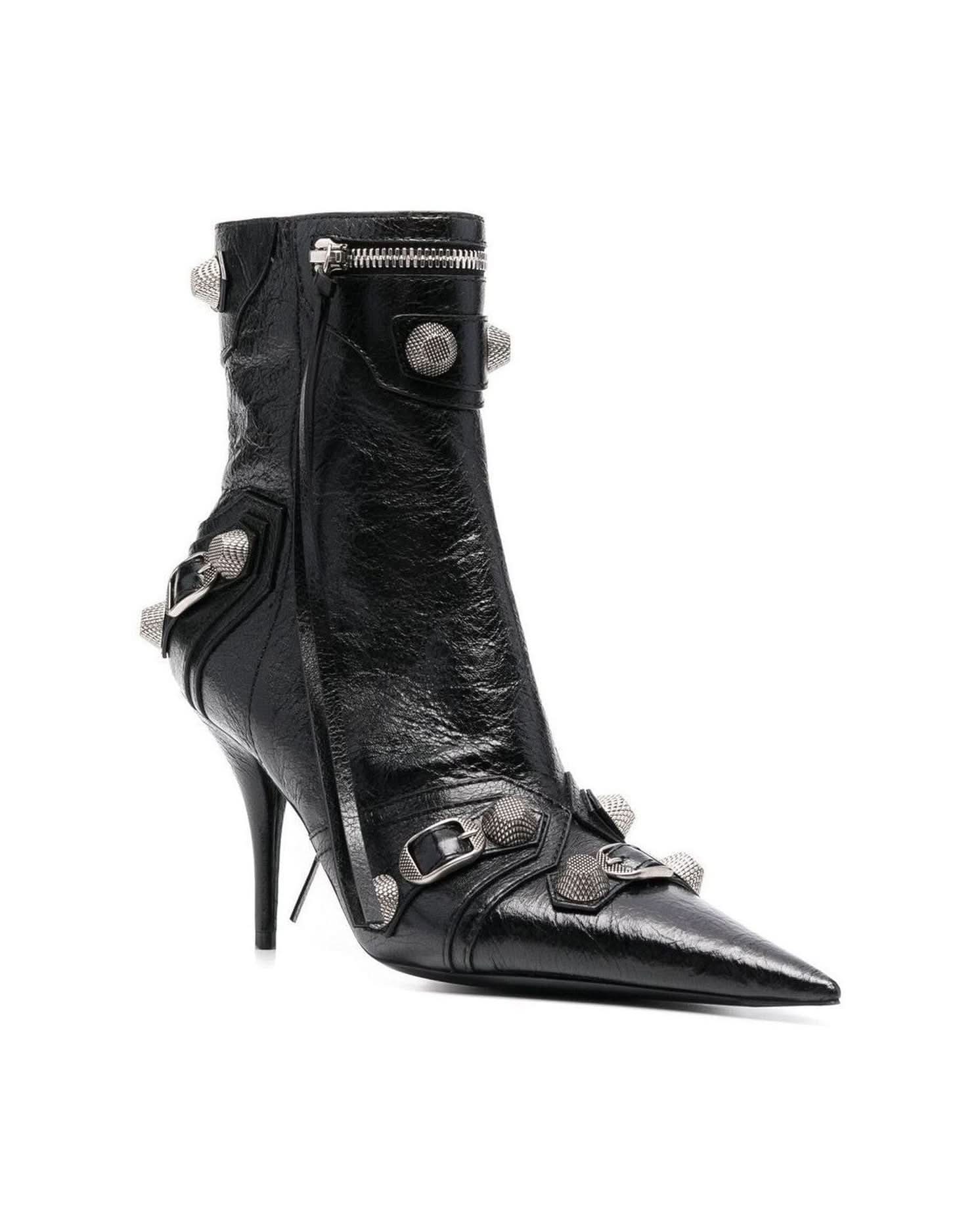 Balenciaga Cagole 90 Mm Ankle Boot Boots