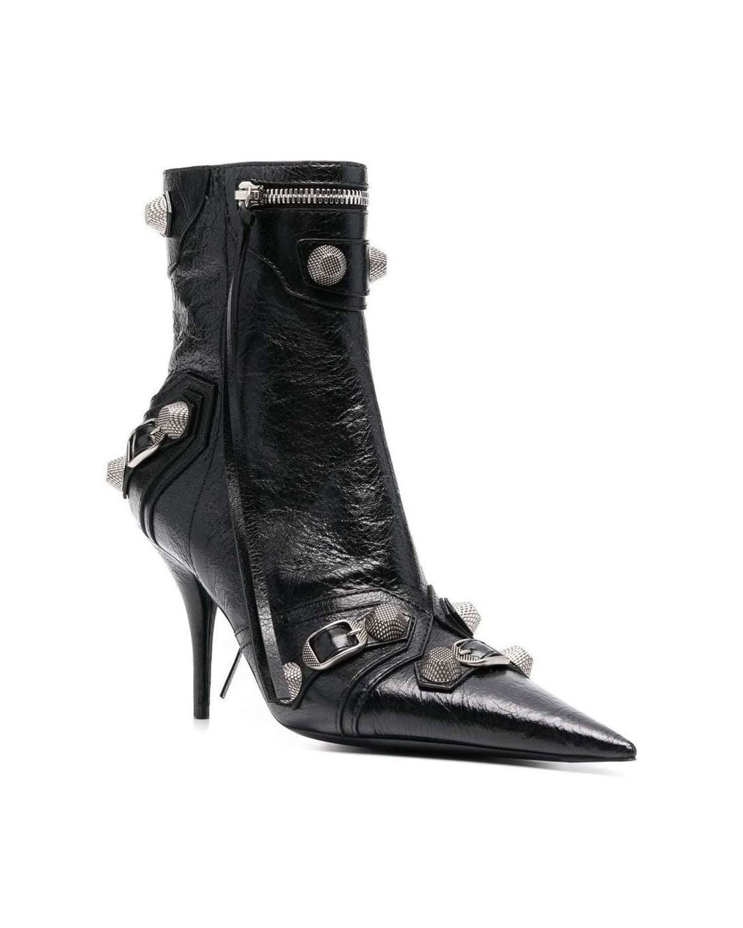 Balenciaga Cagole 90Mm Bootie Boots