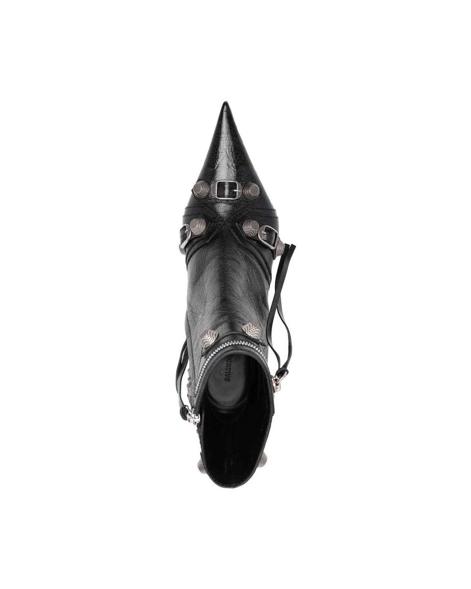 Balenciaga Cagole 90Mm Bootie Boots