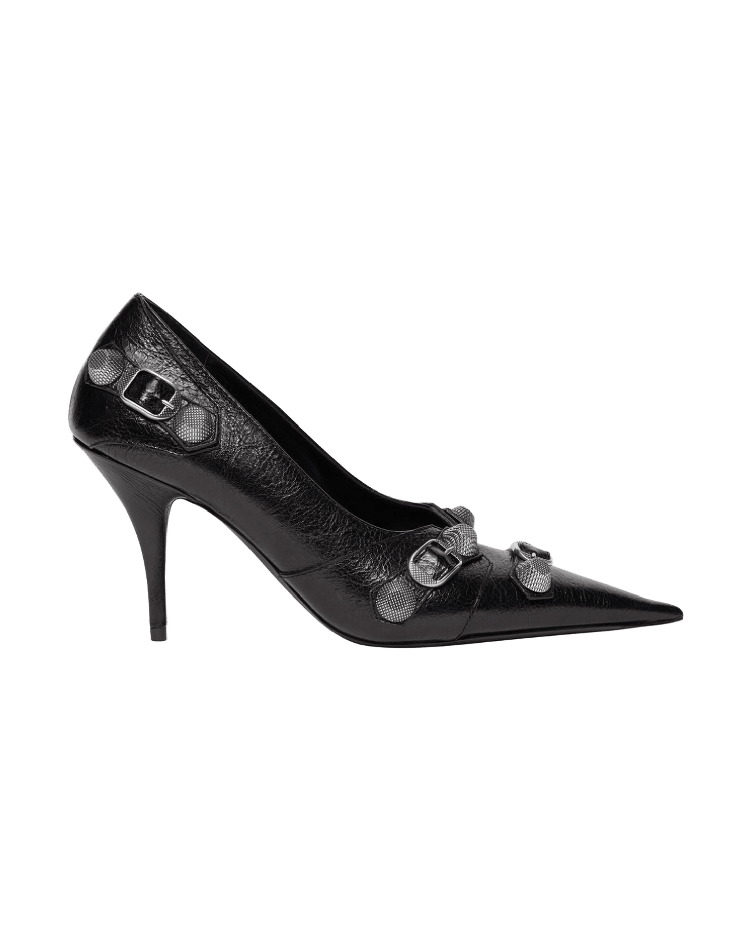 Balenciaga Cagole 90Mm Cracked Heel Pumps Heels