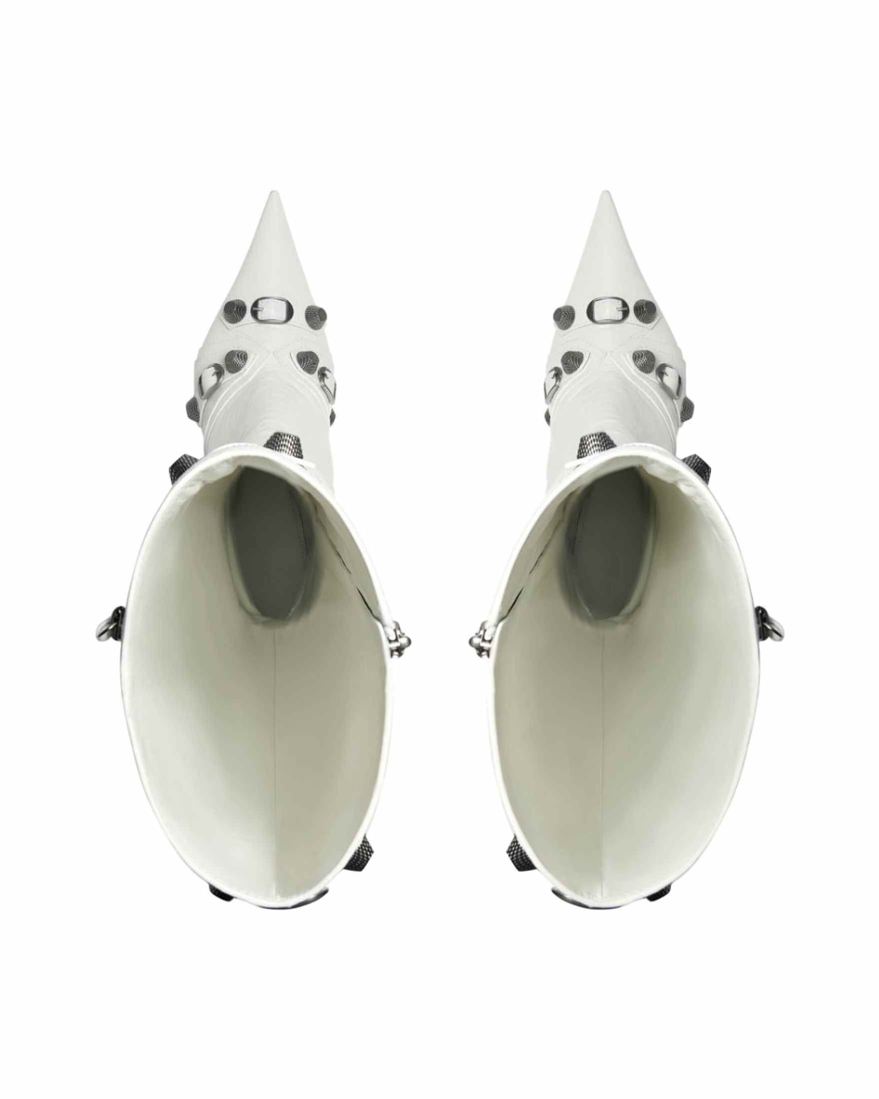 Balenciaga Cagole 90mm Knee High Boots Glam Steals
