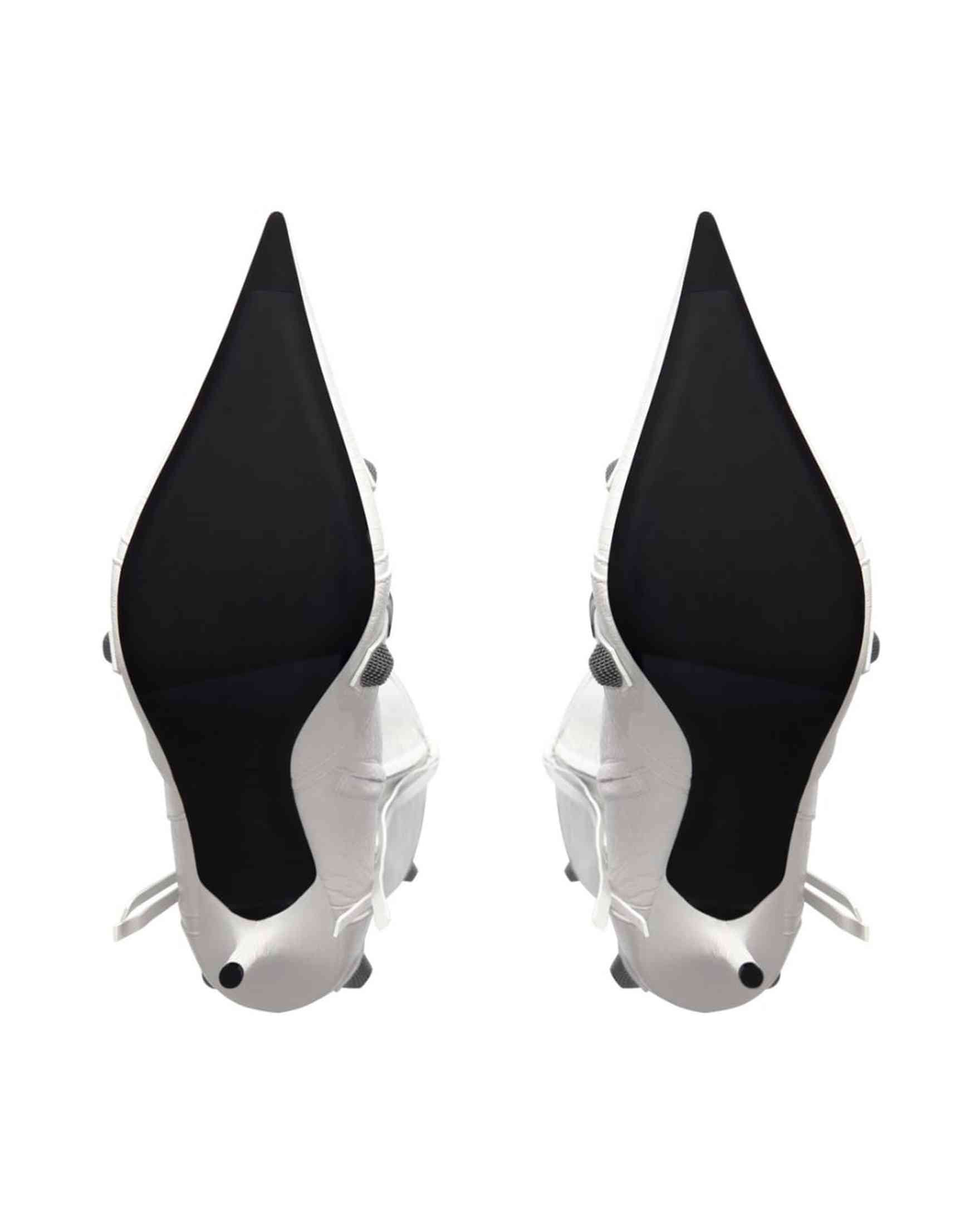 Balenciaga Cagole 90mm Knee High Boots Glam Steals