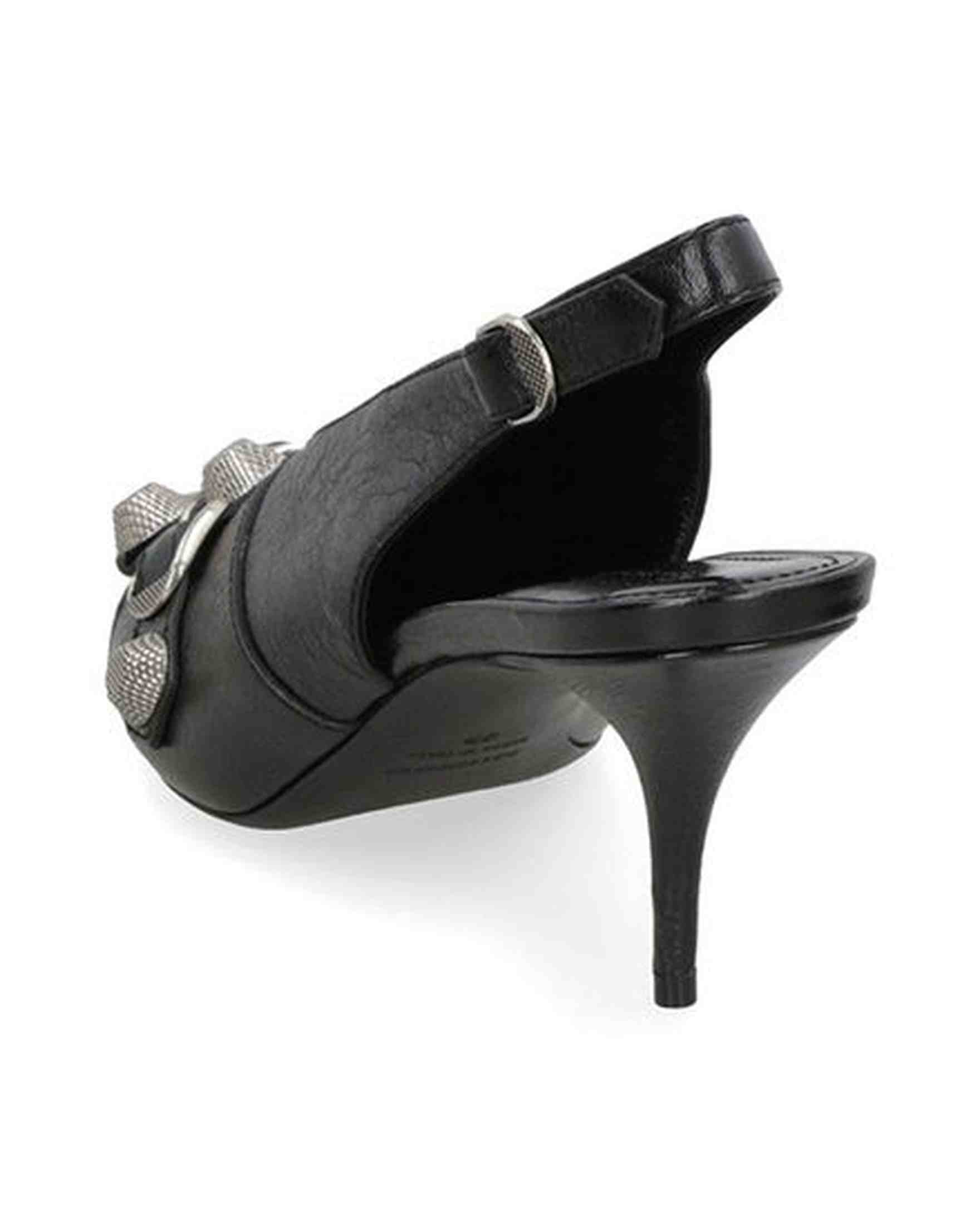 Balenciaga Cagole Slingback Pumps Glam Steals
