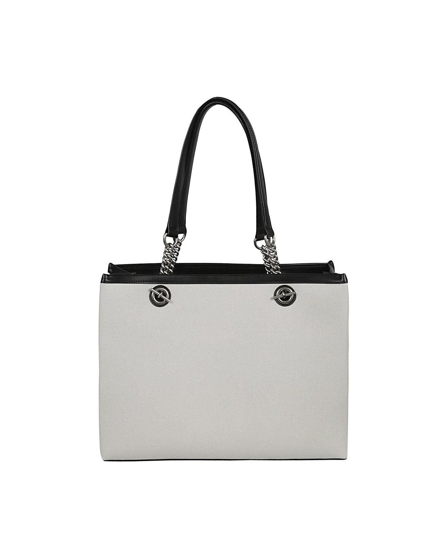 Balenciaga Canvas Logo Print Tote Bag Shopper Bags