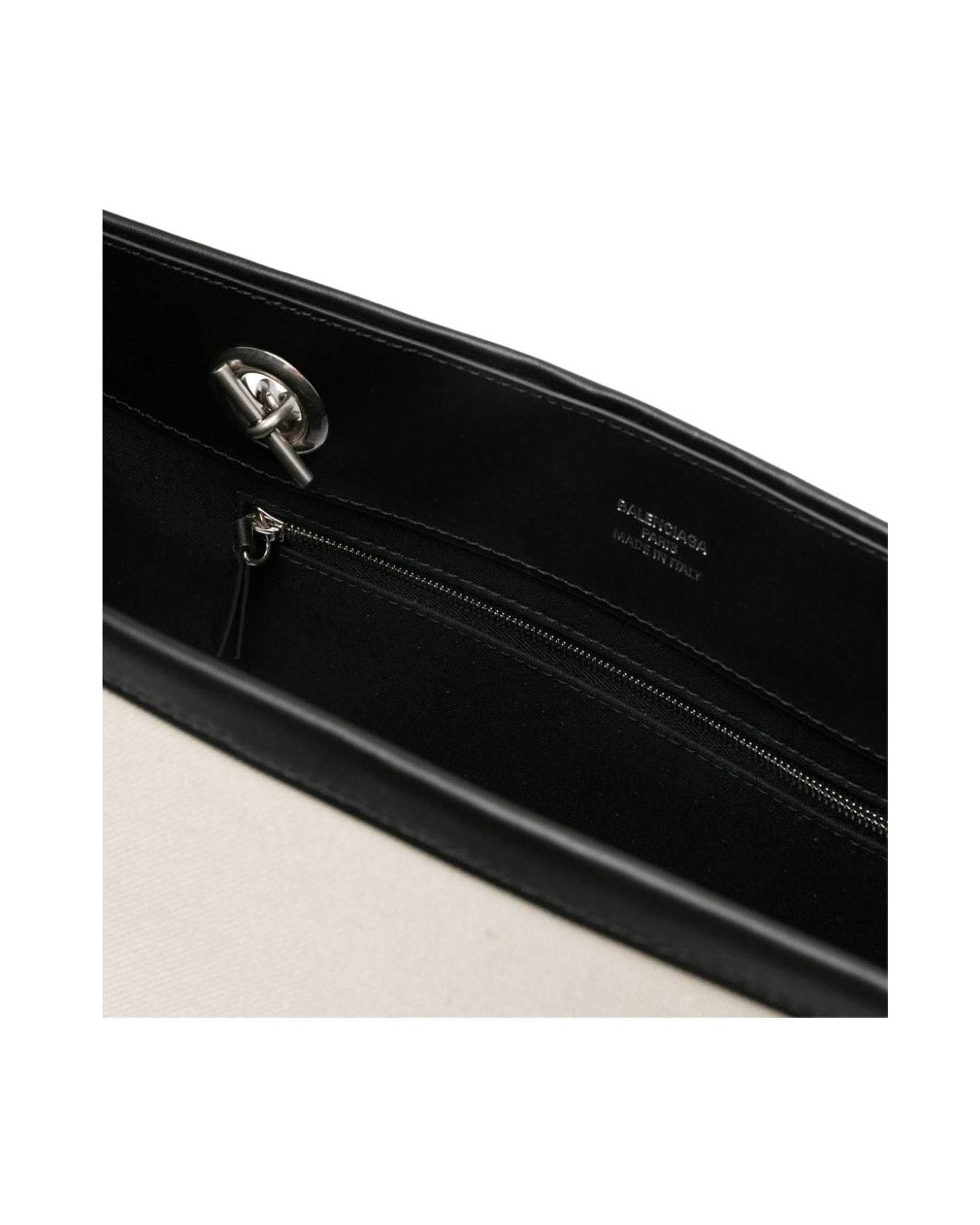 Balenciaga Canvas Logo Print Tote Bag Glam Steals