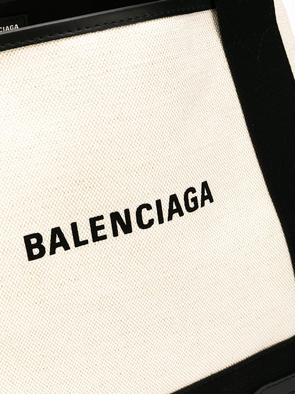 Balenciaga Canvas Tote with Removable Pouch Glam Steals