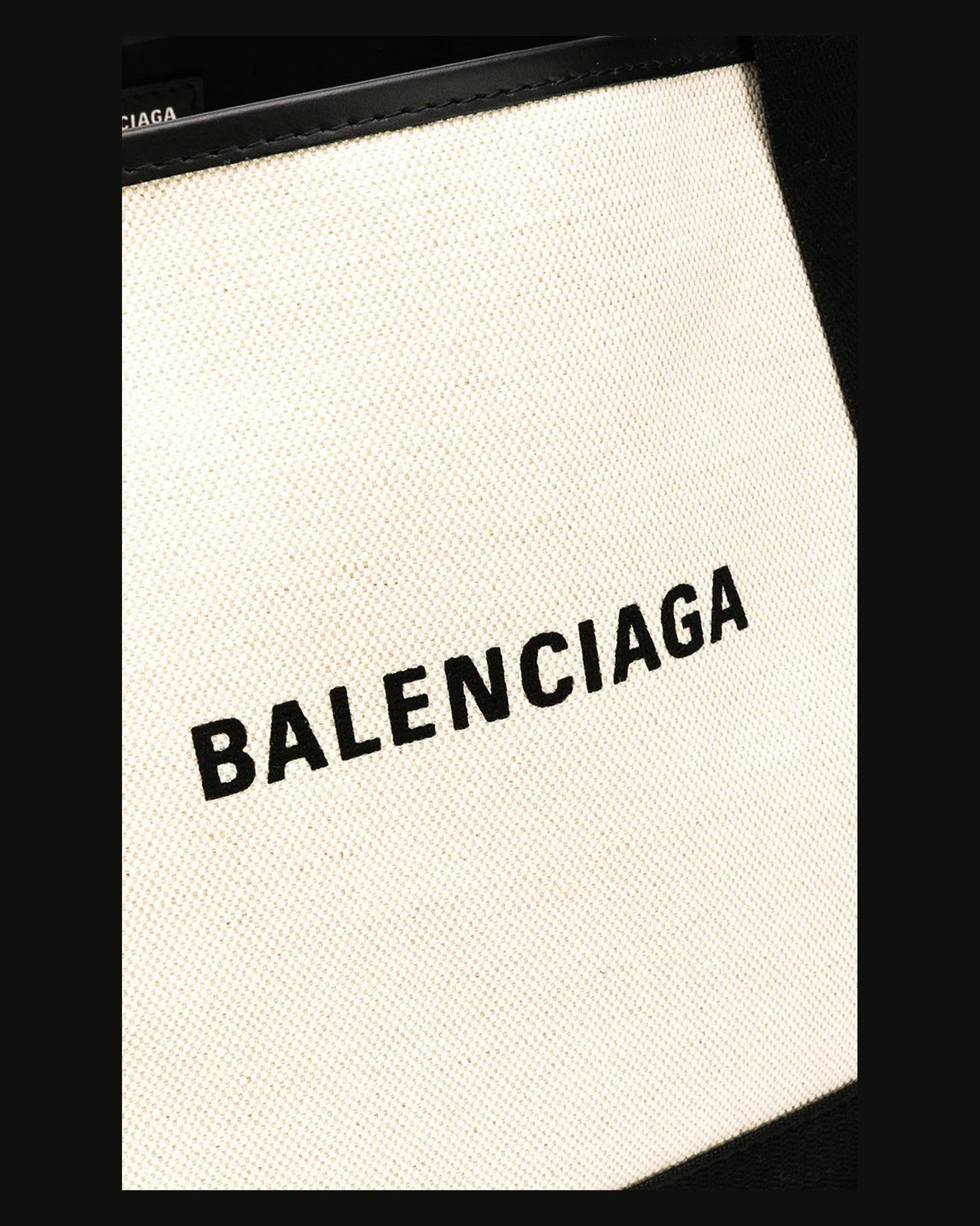 Balenciaga Canvas Tote with Removable Pouch Glam Steals