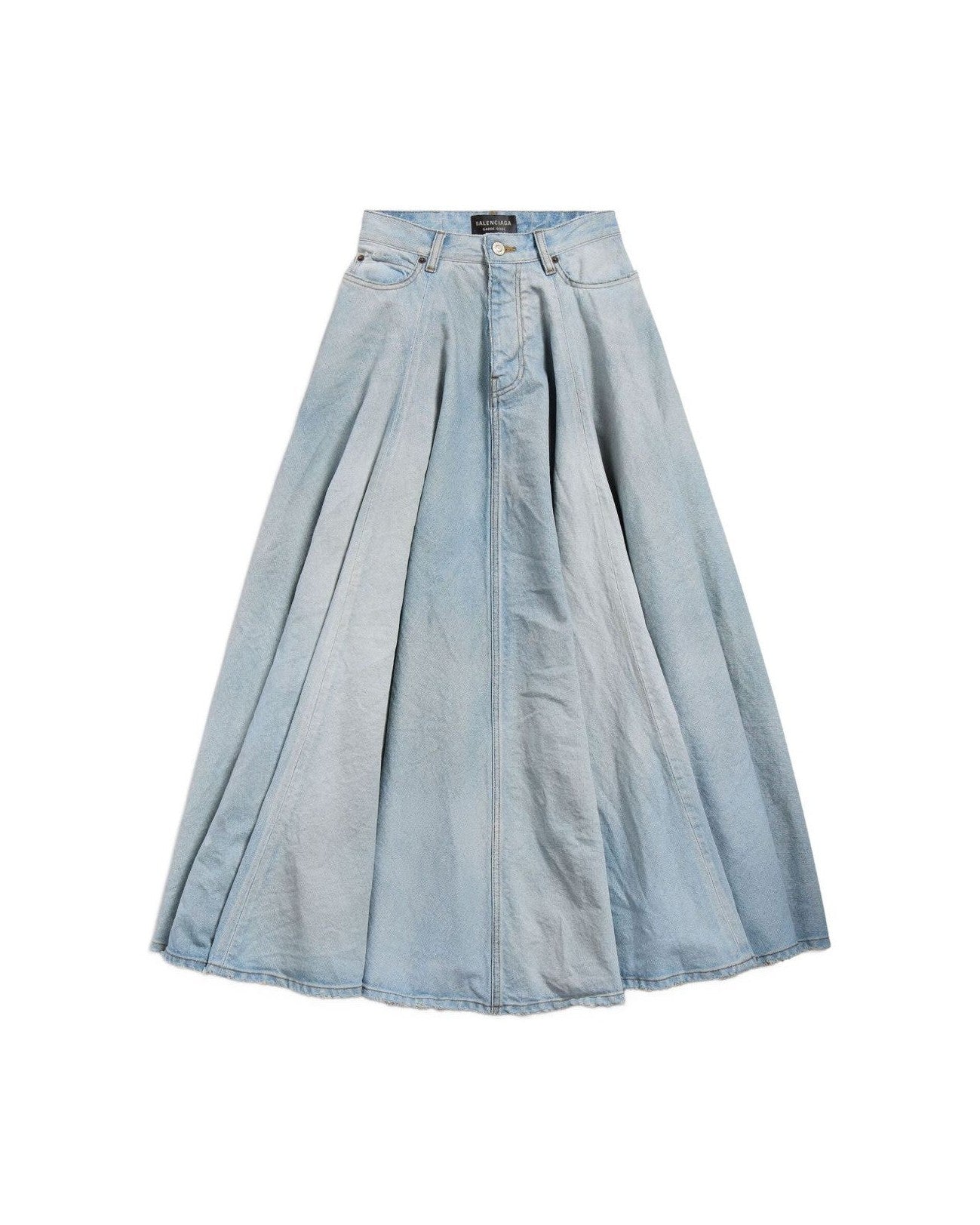 Balenciaga Clear Blue Skirt Glam Steals