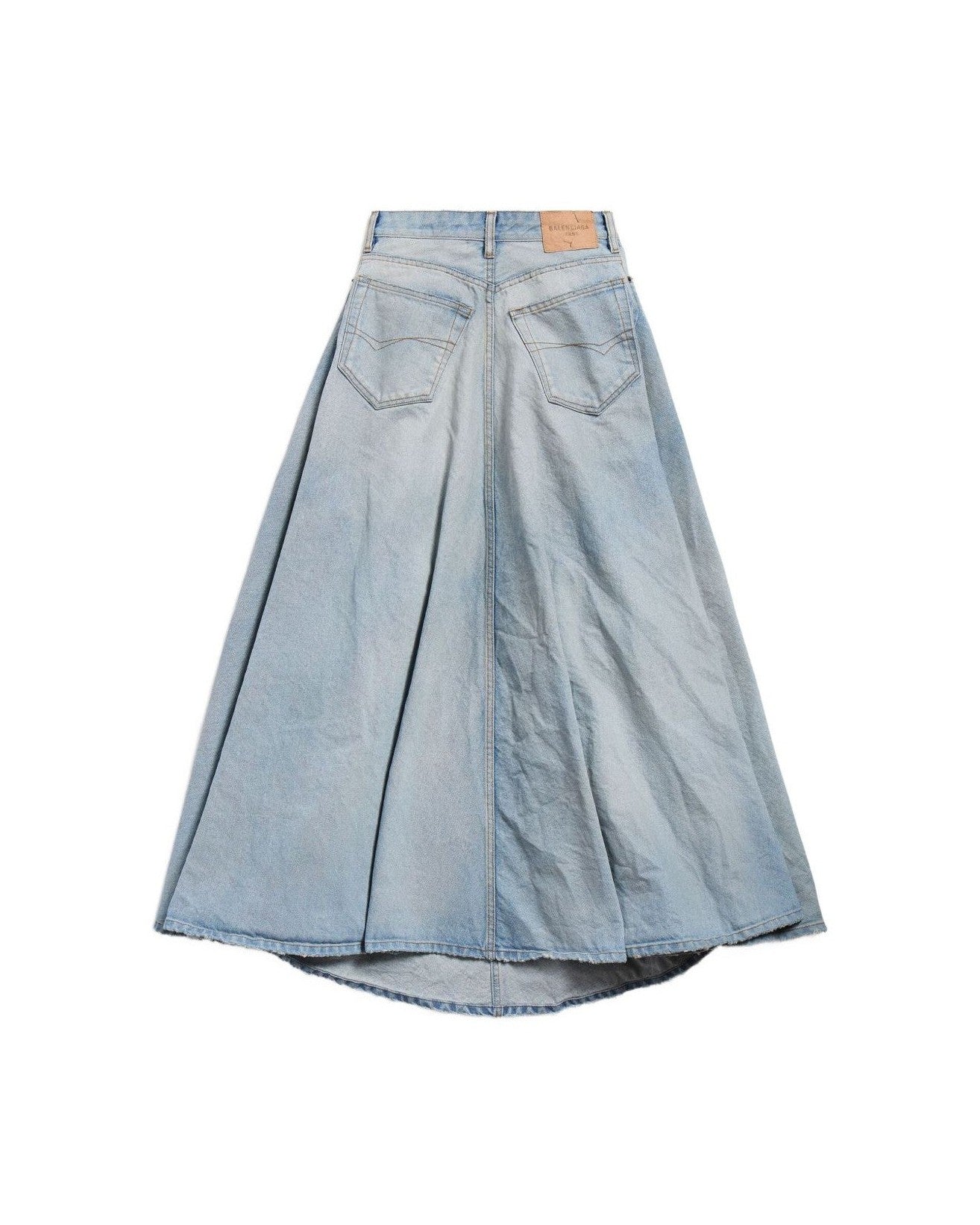 Balenciaga Clear Blue Skirt Glam Steals