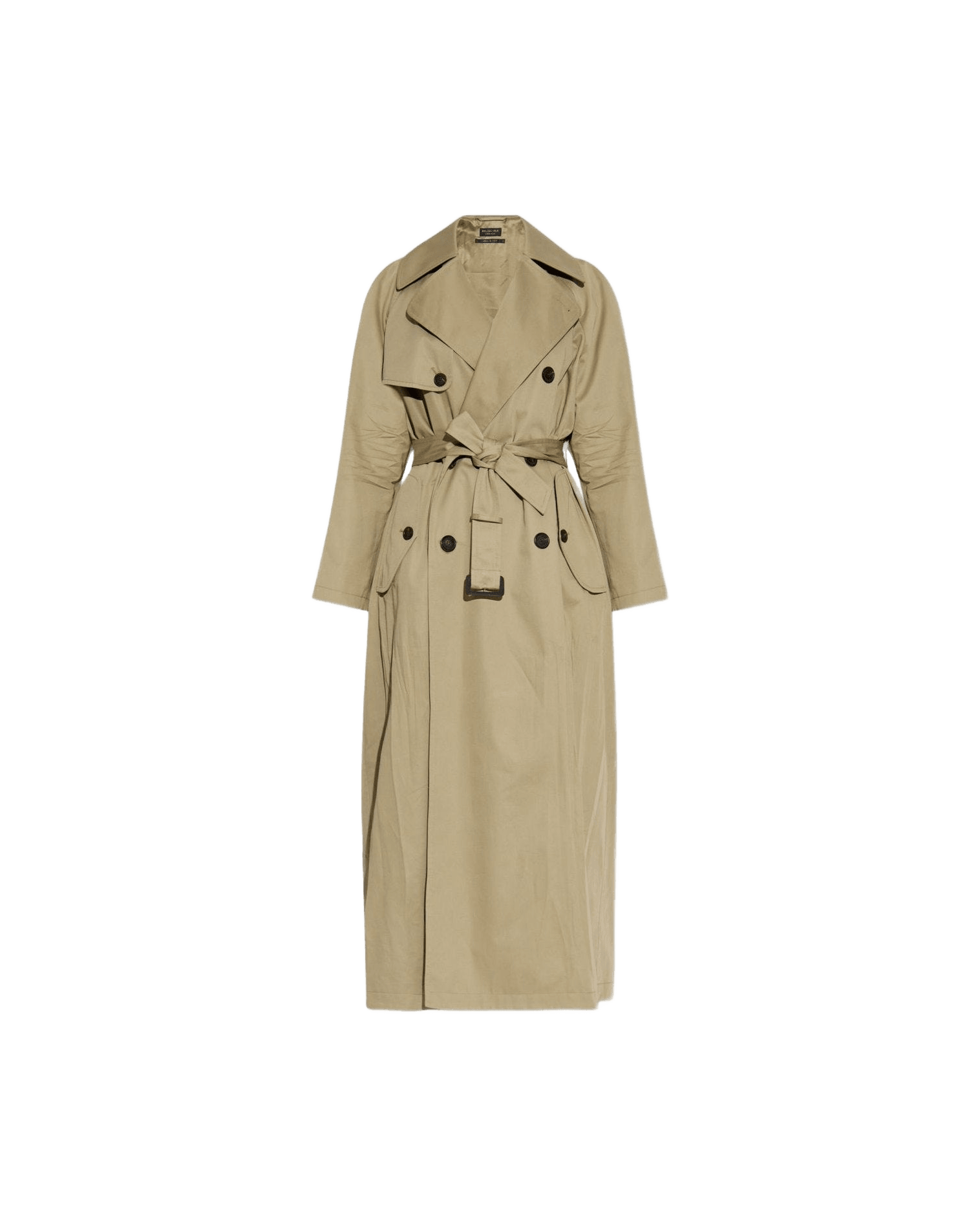 Balenciaga Beige Coat Glam Steals