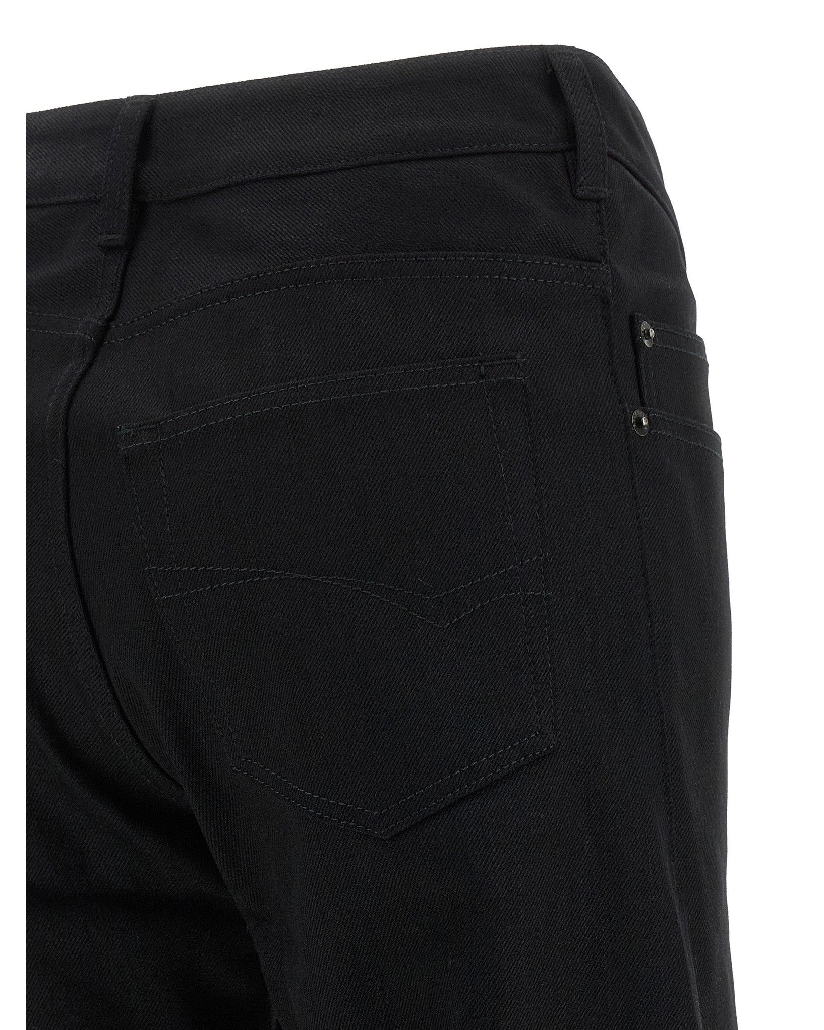Balenciaga Curved Waist Jeans Glam Steals