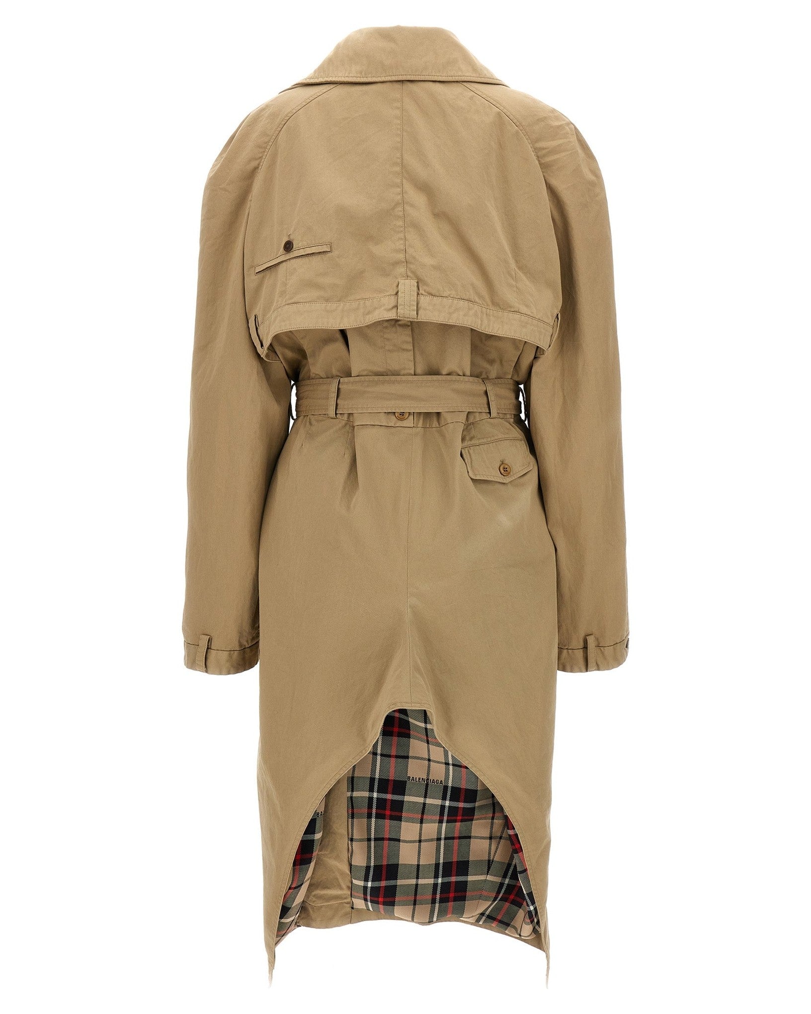 Balenciaga Deconstructed Trench Coat Glam Steals