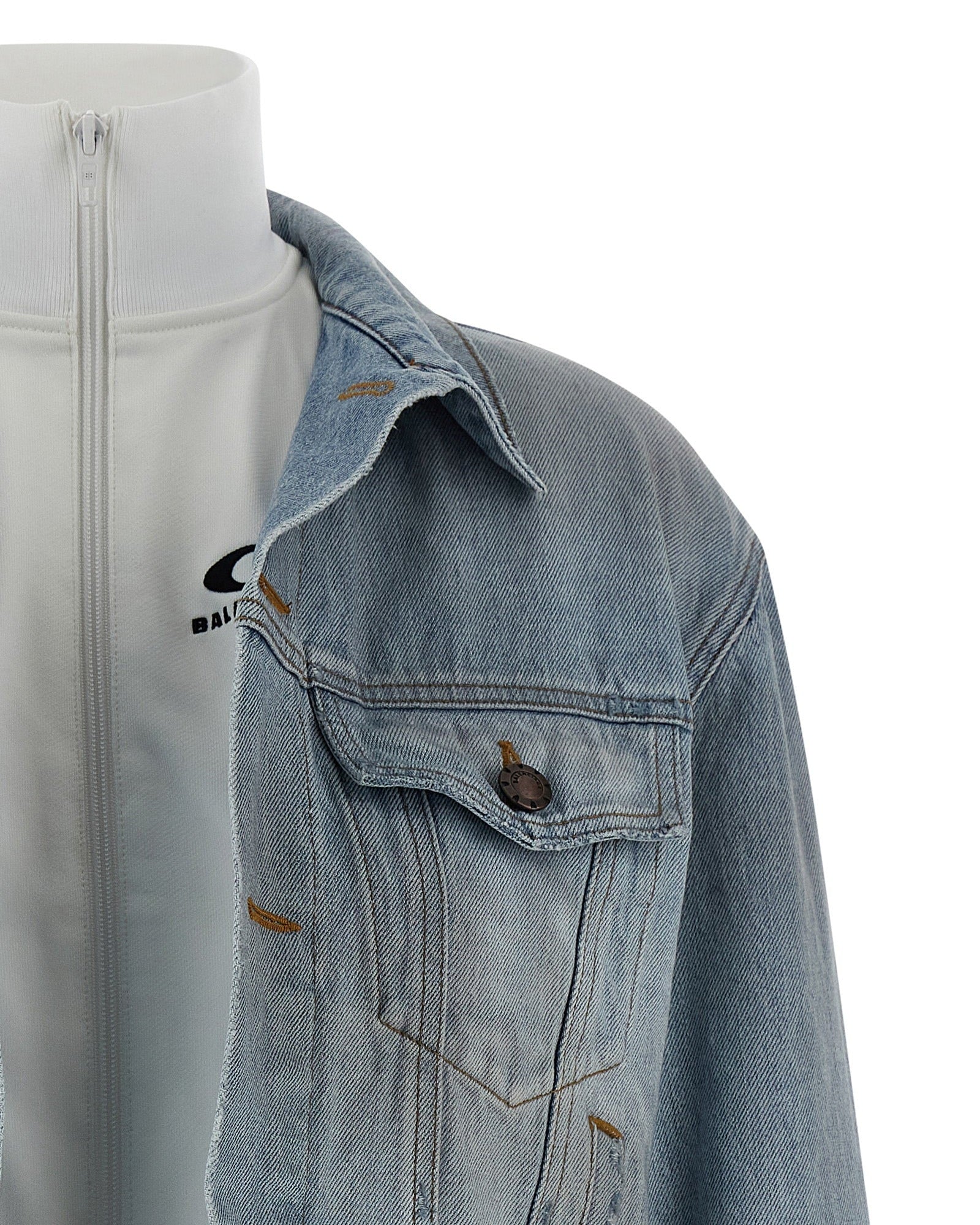 Balenciaga Double Layer Jacket Glam Steals