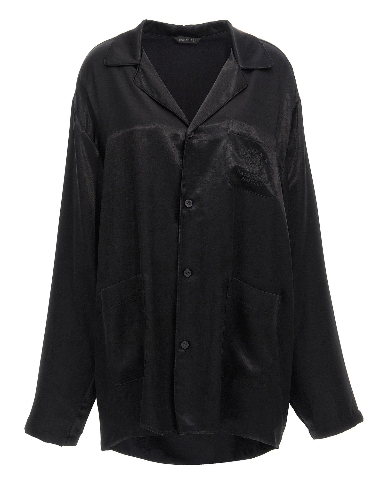Balenciaga Embroidery Shirt Glam Steals
