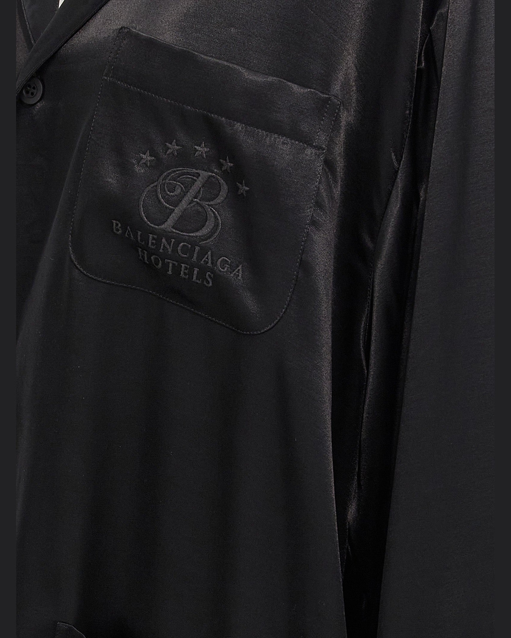 Balenciaga Embroidery Shirt Glam Steals