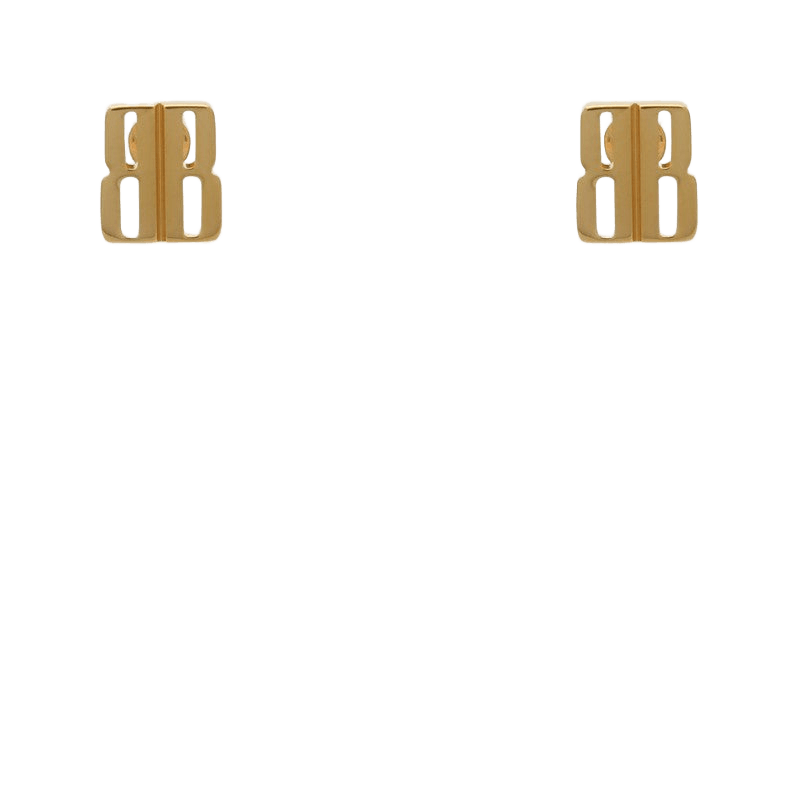 Balenciaga Gold Nano Xs Stud Earrings Glam Steals