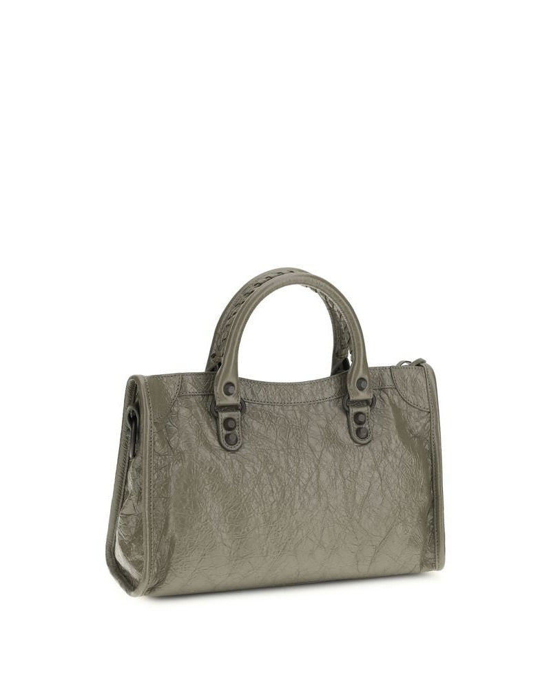 Balenciaga Gray Lamb Ovis Aries Shoulder Bag