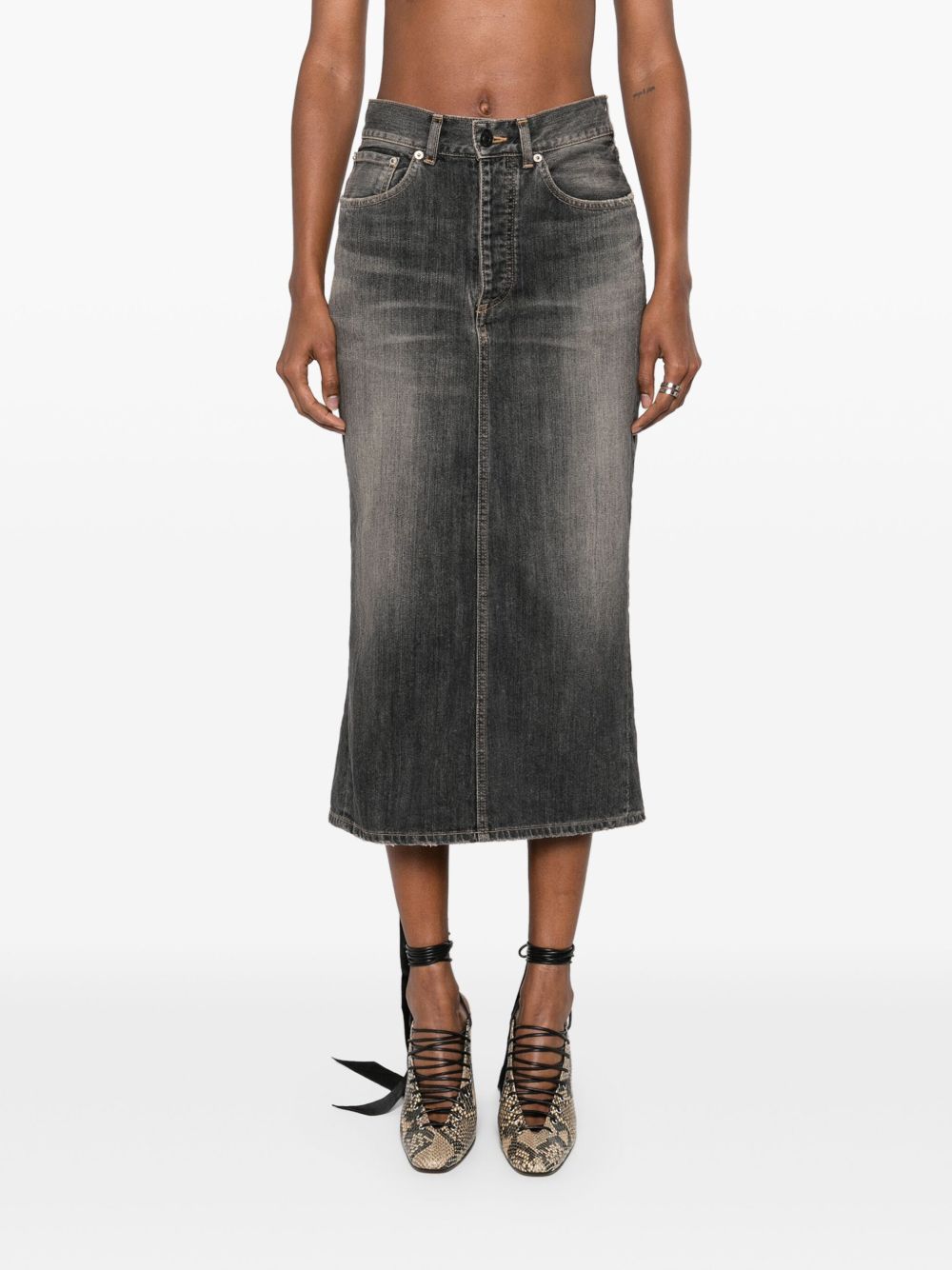 Balenciaga Grey Skirt Glam Steals
