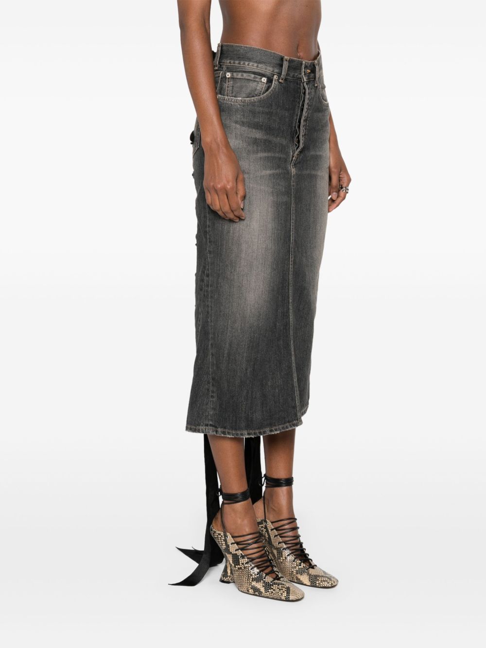 Balenciaga Grey Skirt Glam Steals