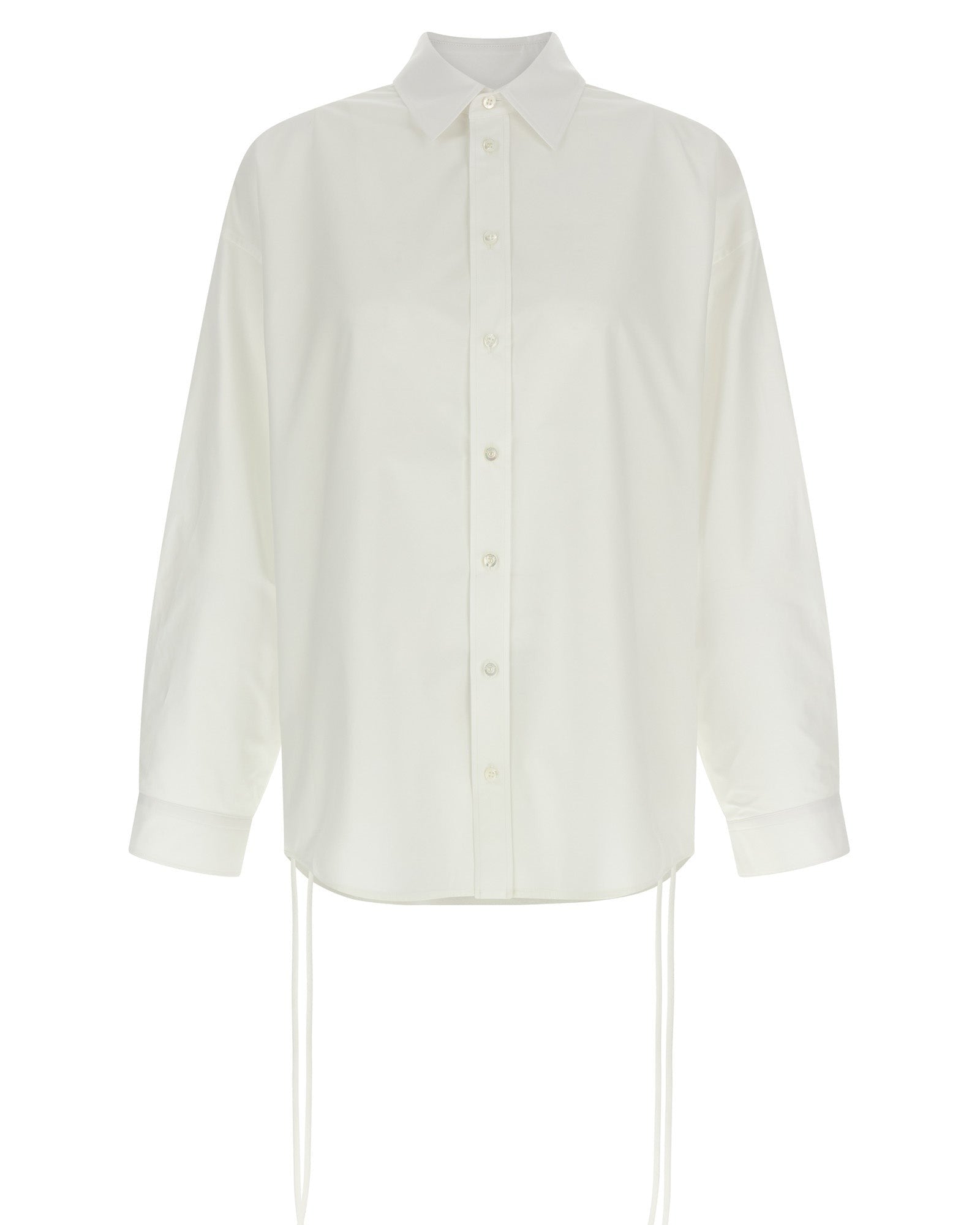 Balenciaga Lace Up Shirt Glam Steals