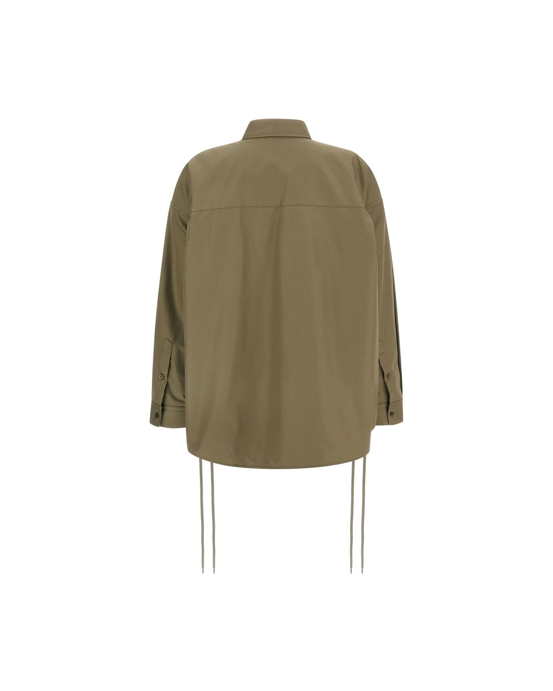 Balenciaga Lace Up Shirt Glam Steals