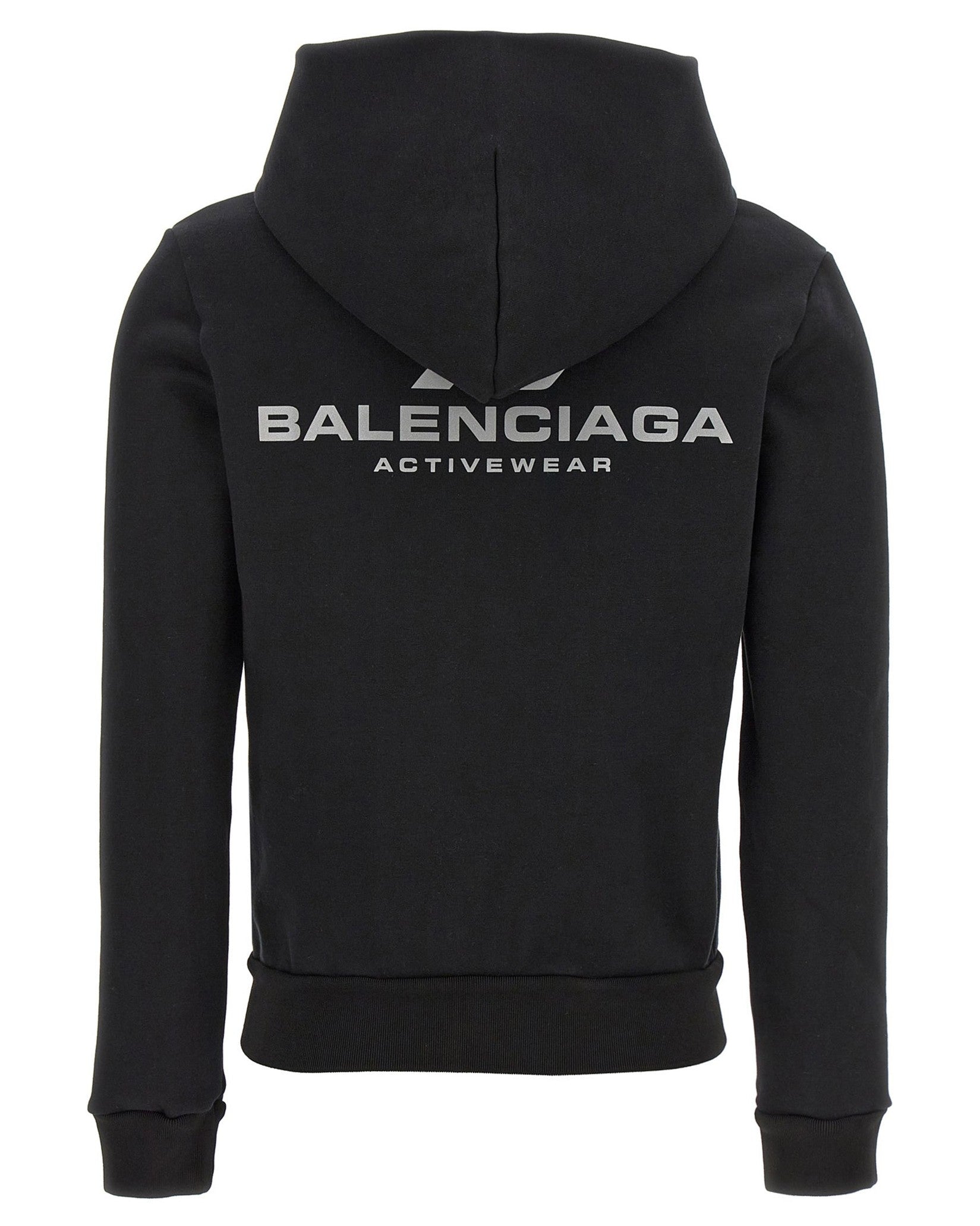 Balenciaga Logo Print Hoodie Glam Steals