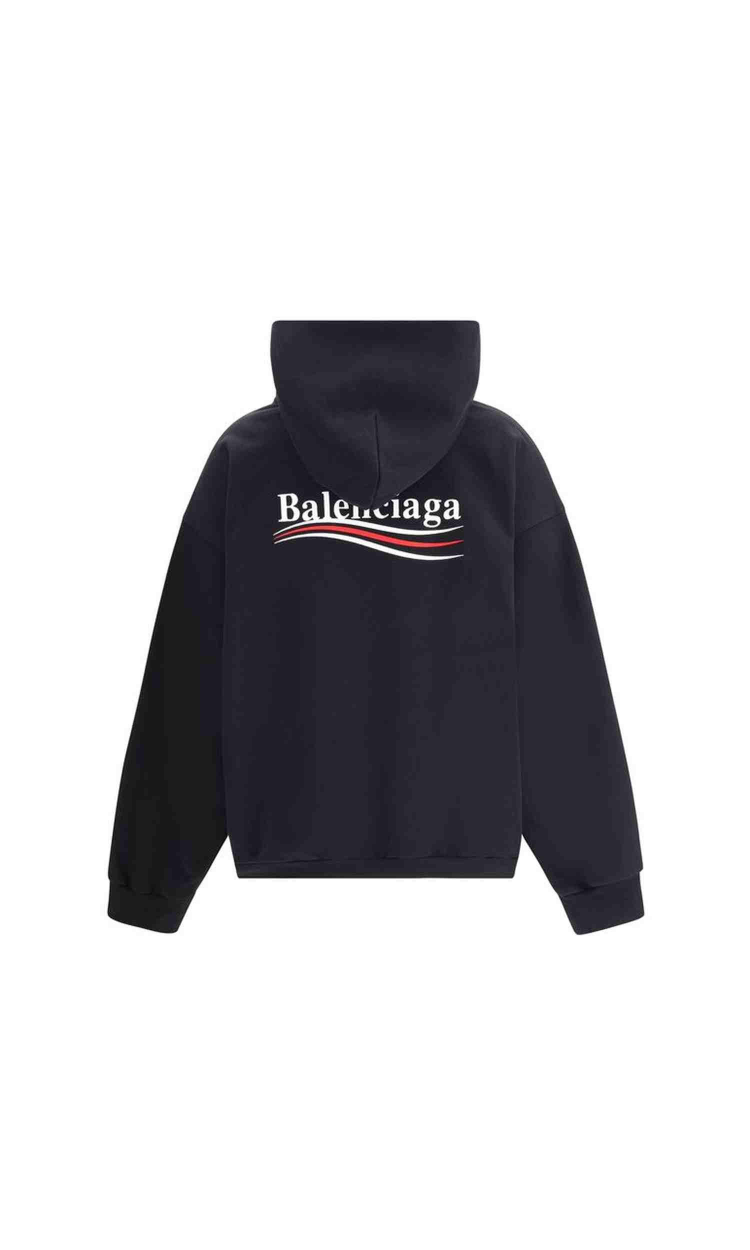 Balenciaga Logoed Hoodie Glam Steals