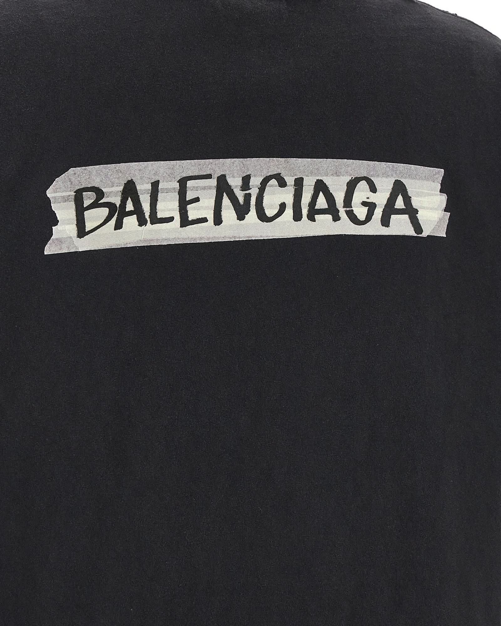 Balenciaga Masking Tape T-shirt Glam Steals
