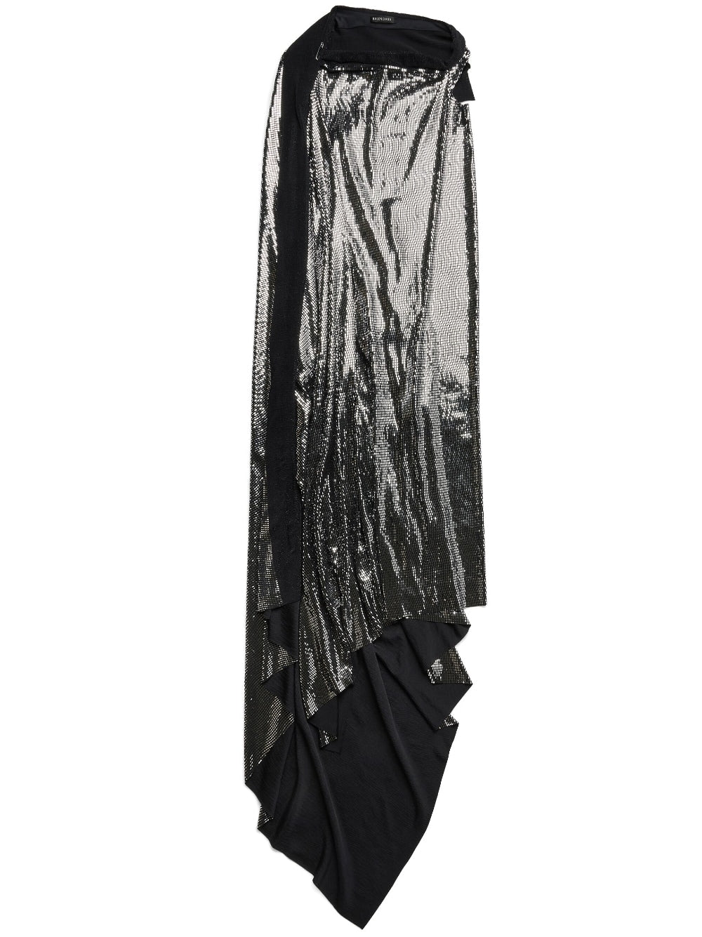 Balenciaga Metallic Effect Midi Dress Glam Steals