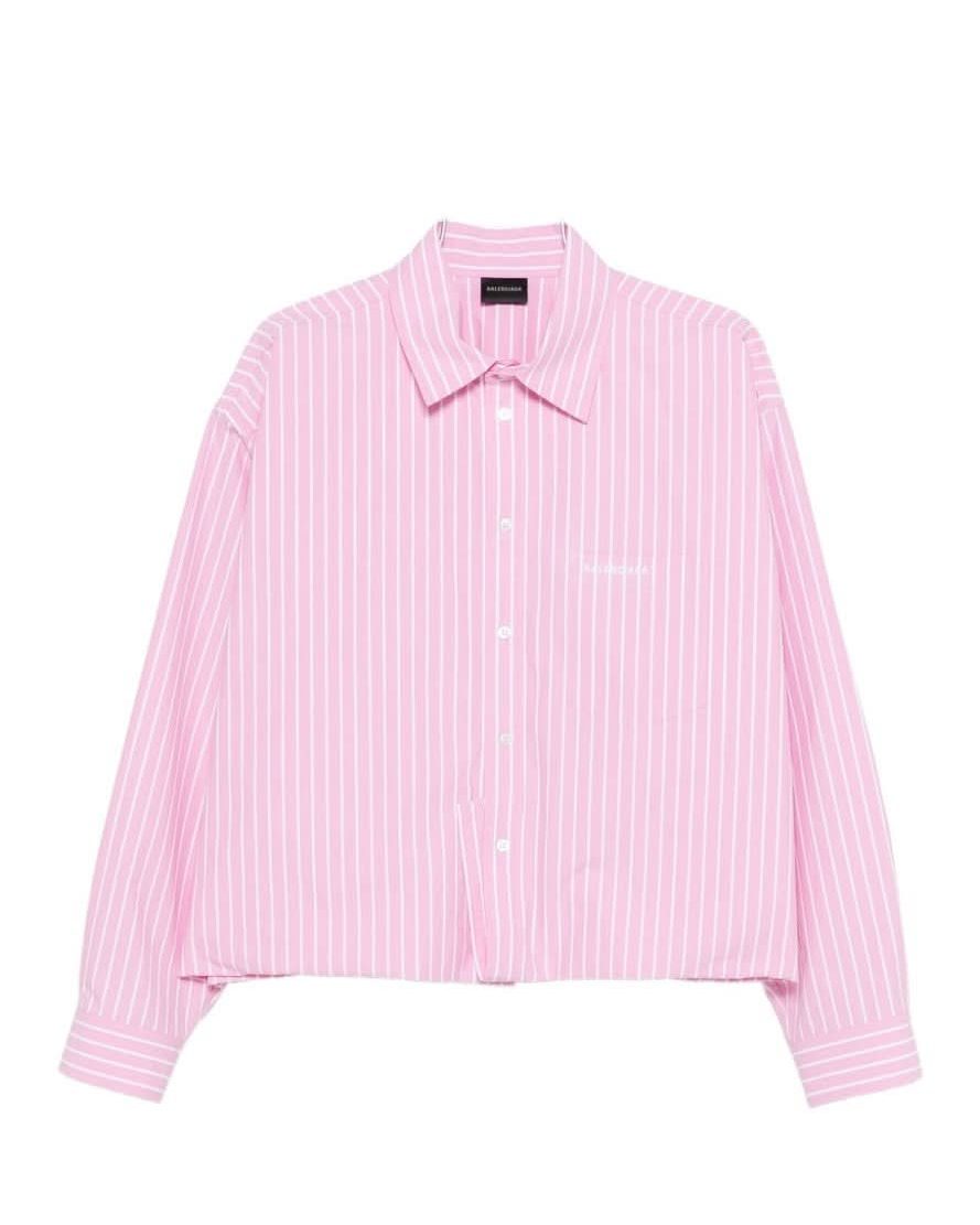 Balenciaga Pink Shirt Shirts