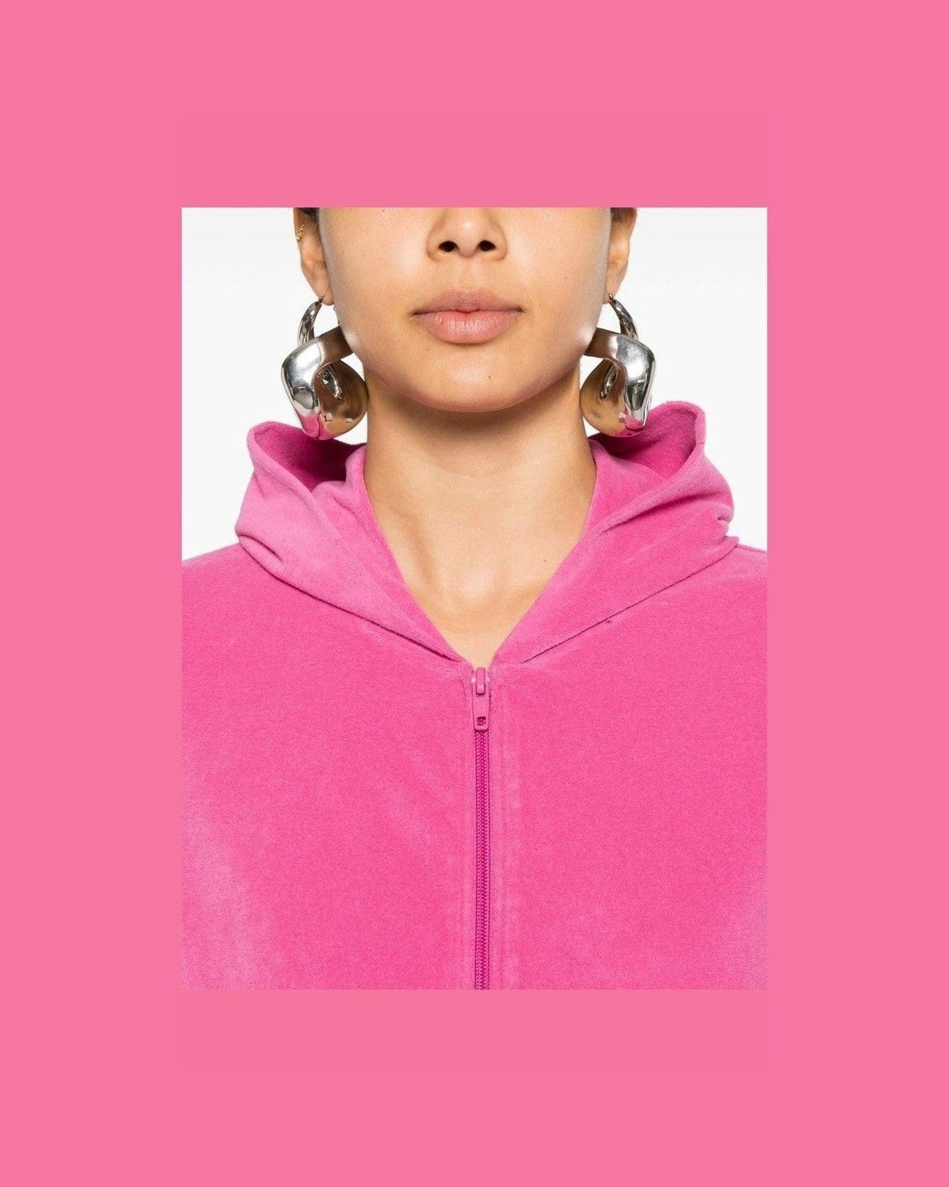 Balenciaga Pink Sweater Hoodies