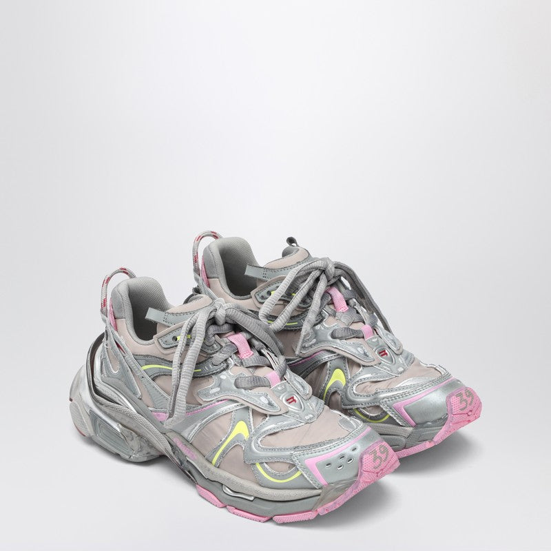 Balenciaga Runner 20 Grey/yellow/pink Sneakers Glam Steals