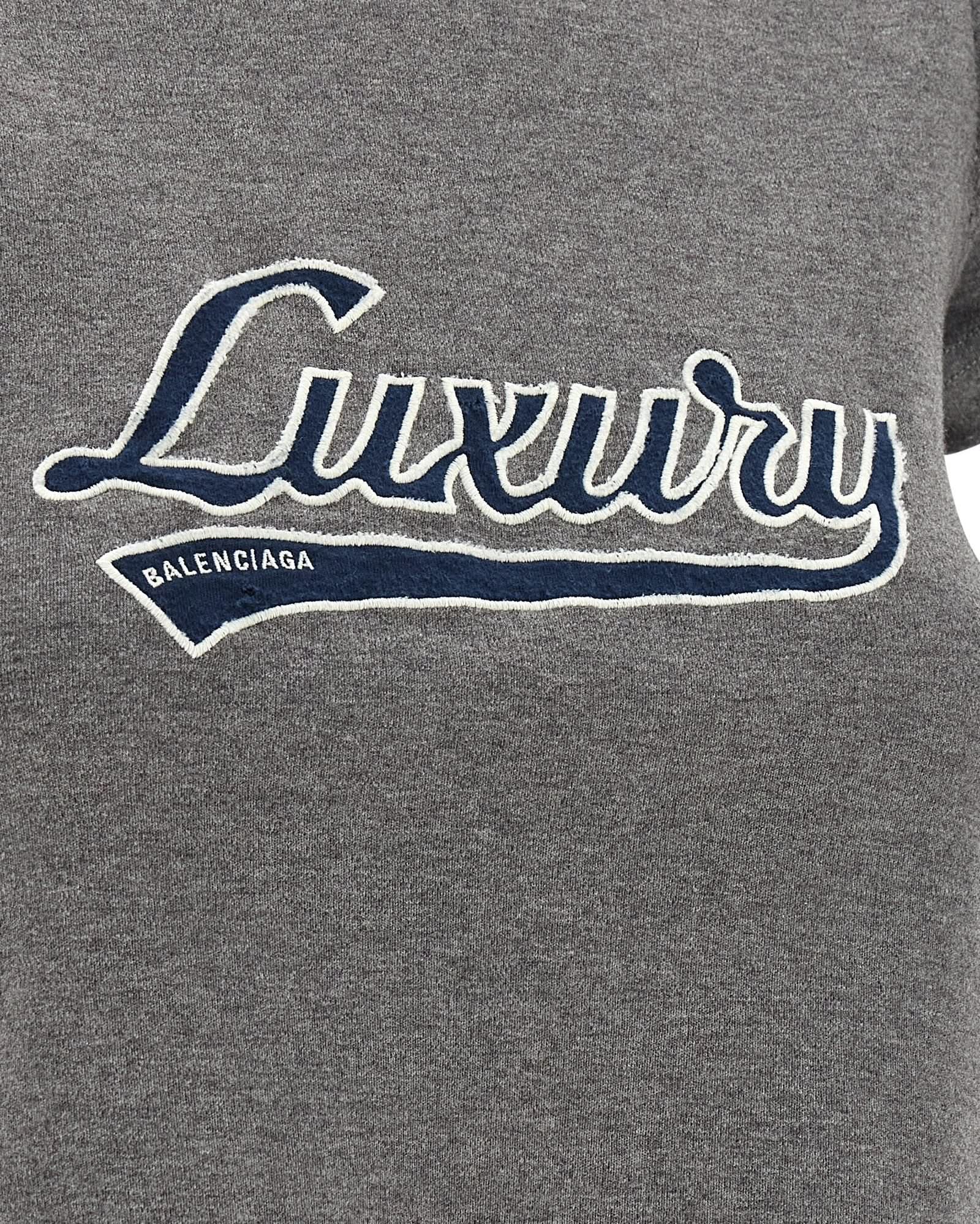 Balenciaga Shrunk Luxury Script T-shirt Glam Steals