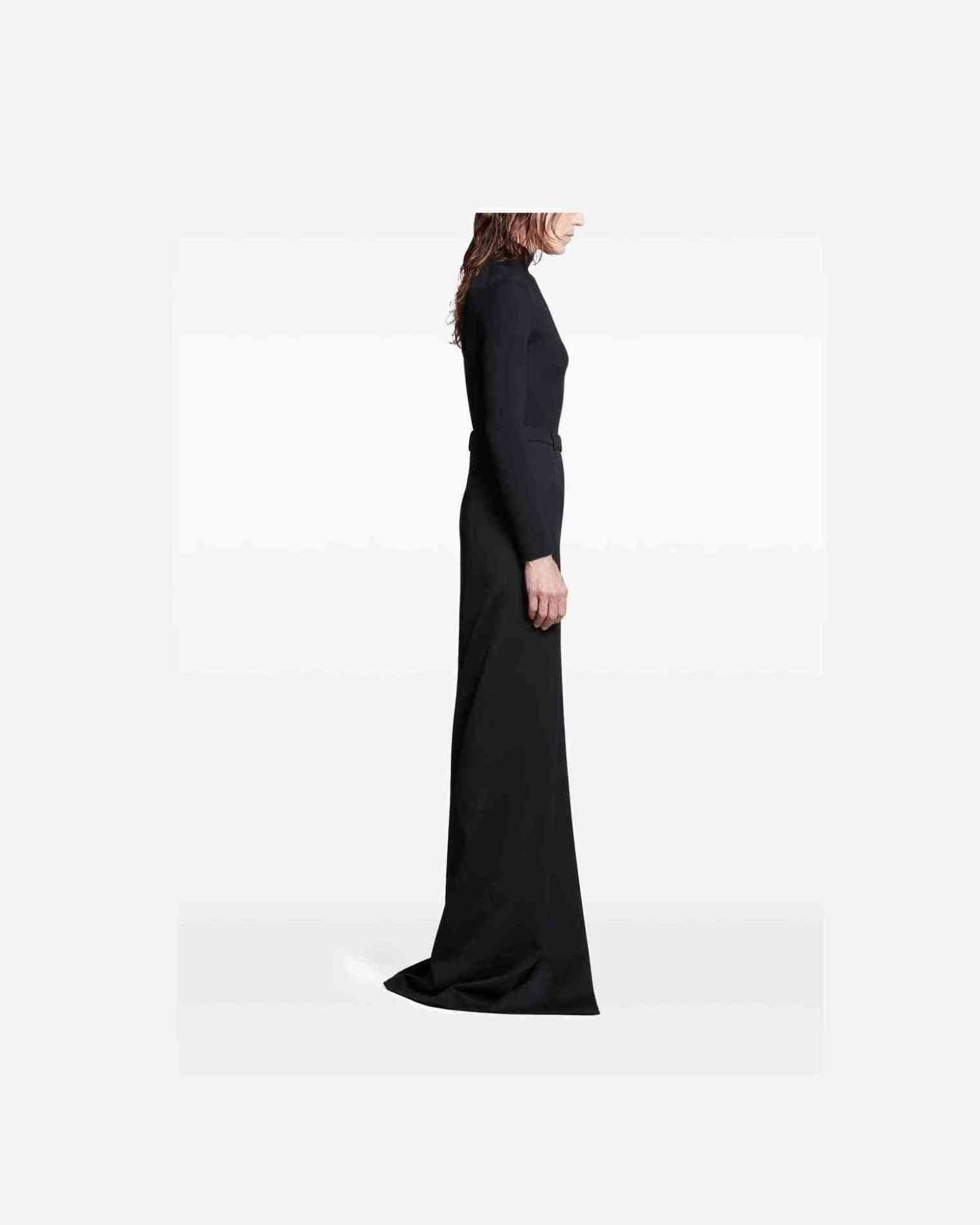 Balenciaga Slit Tailored Maxi Skirt Glam Steals
