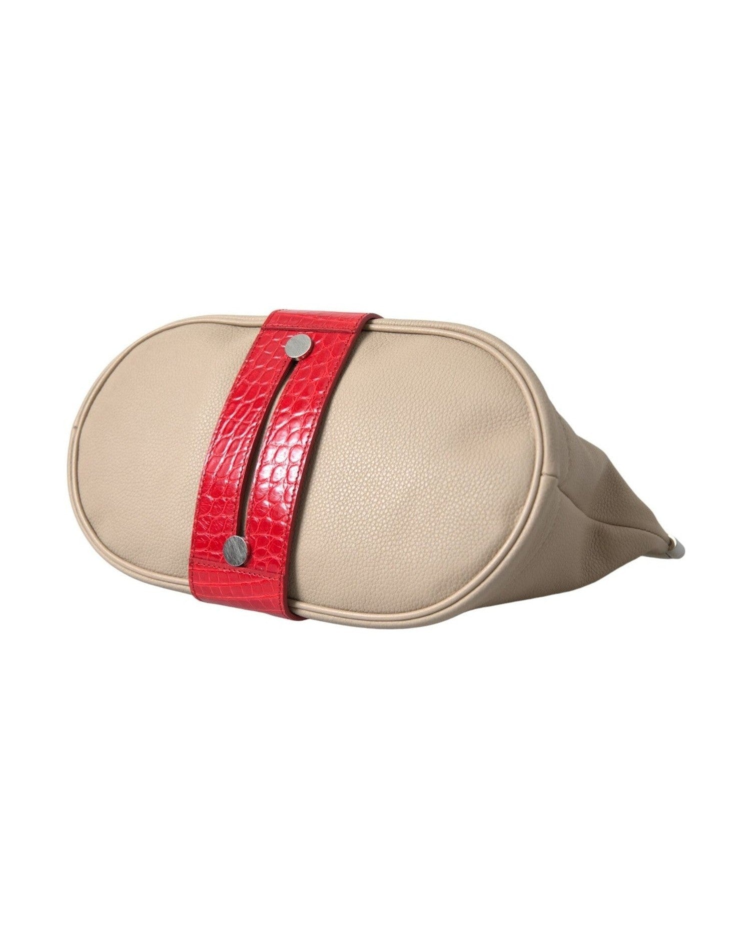 Balenciaga Two Tone Exotic Leather Clutch Glam Steals