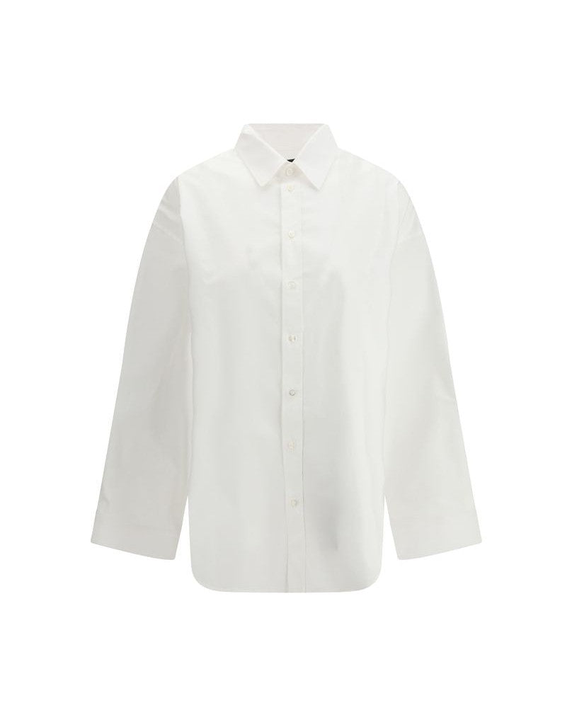 Balenciaga White Cotton Shirt Glam Steals